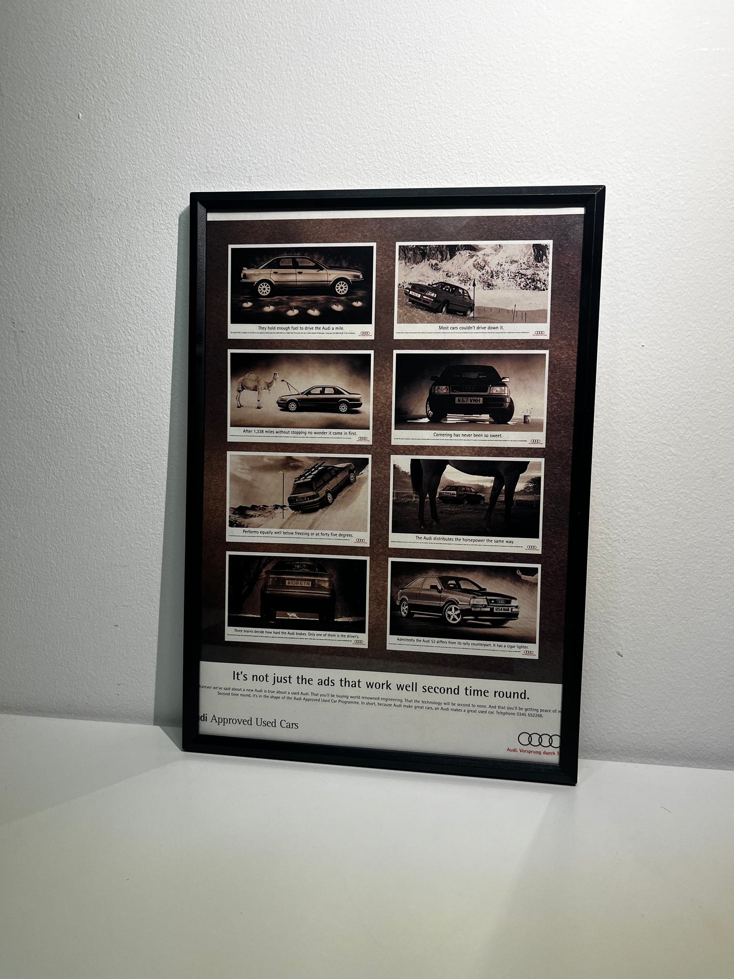 RARE Original Bosh Spark Plug Advert - 1990s