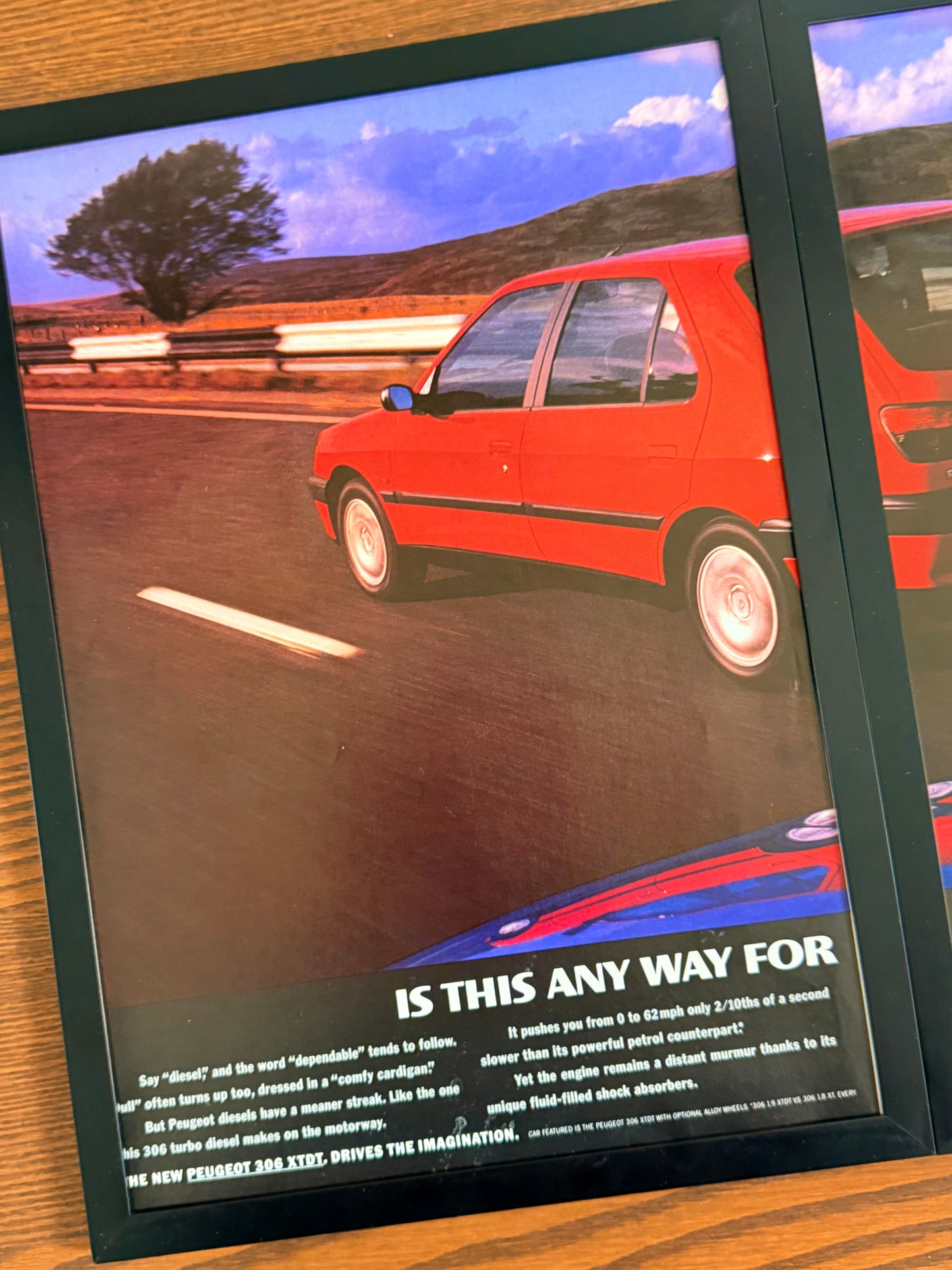Original Peugeot 306 Advert - 1990s