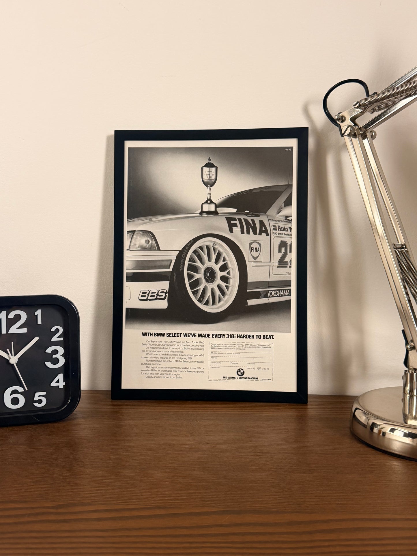Original BMW E36 318i Advert - 1990s