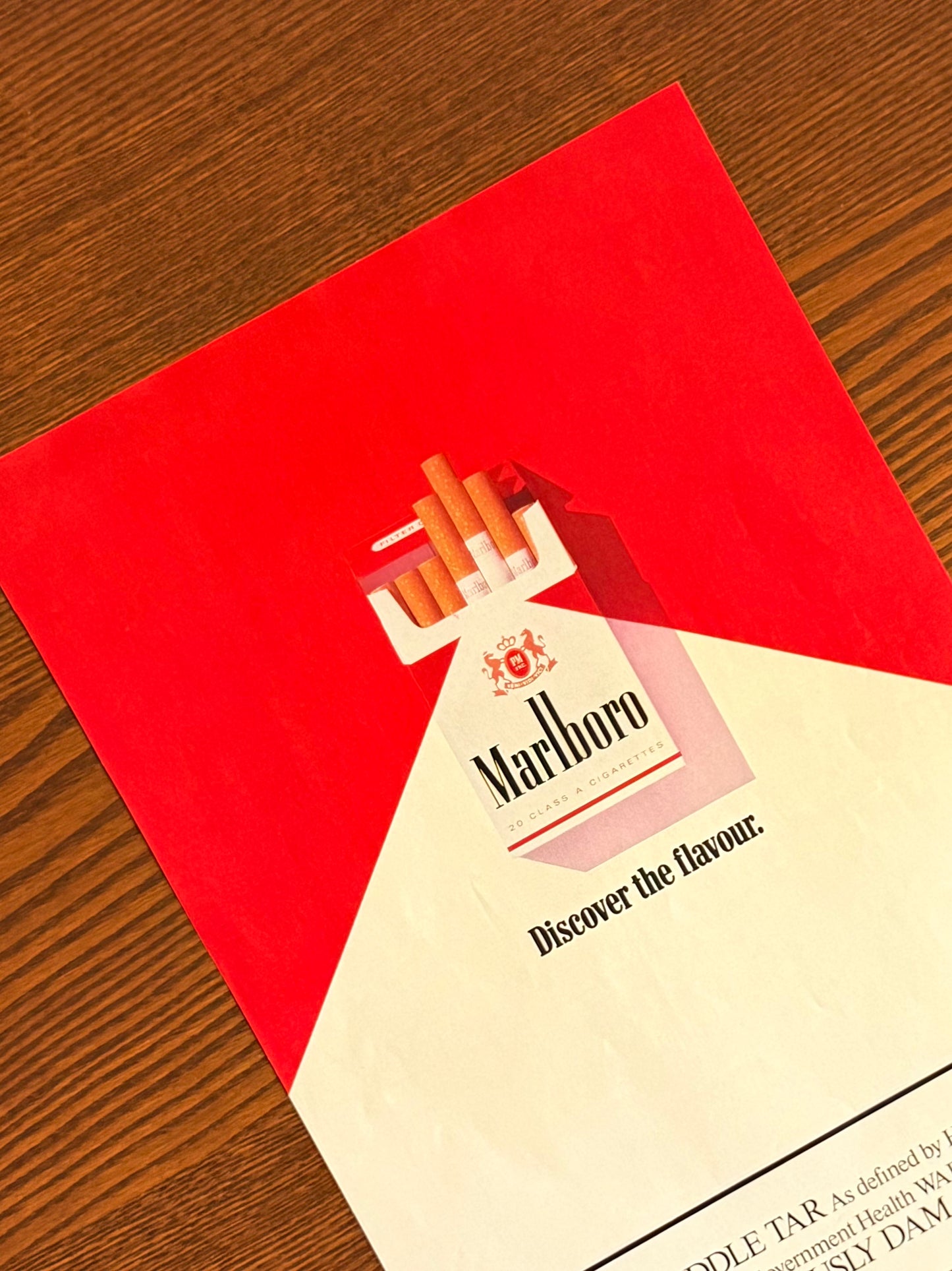Original Marlboro Advert - 1986