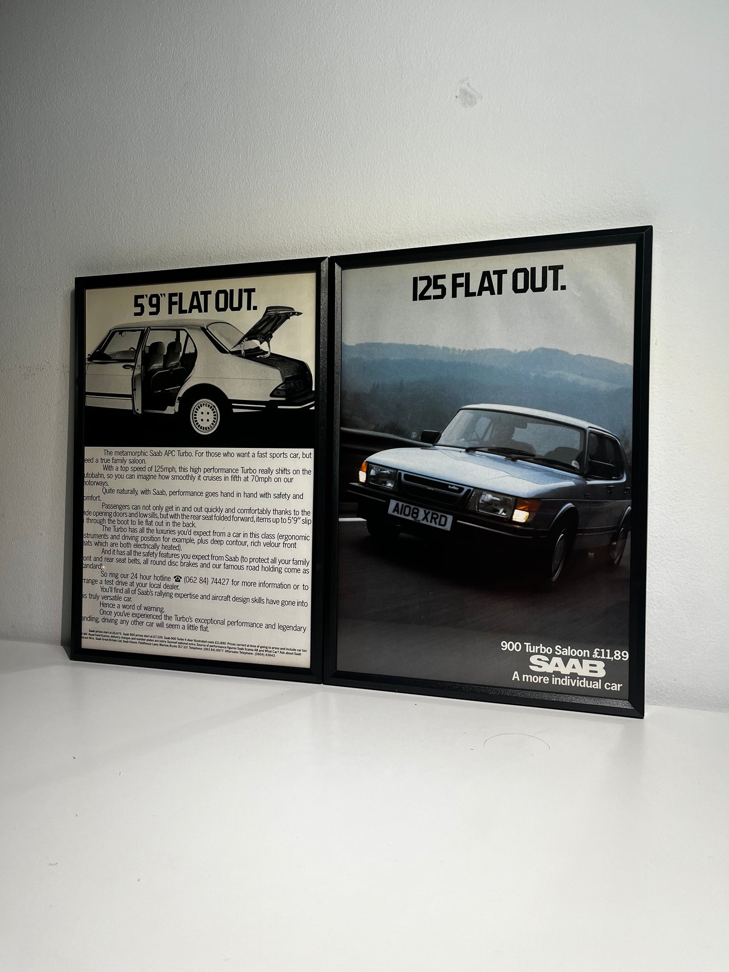 Original Saab APC Turbo Advert - 1980s