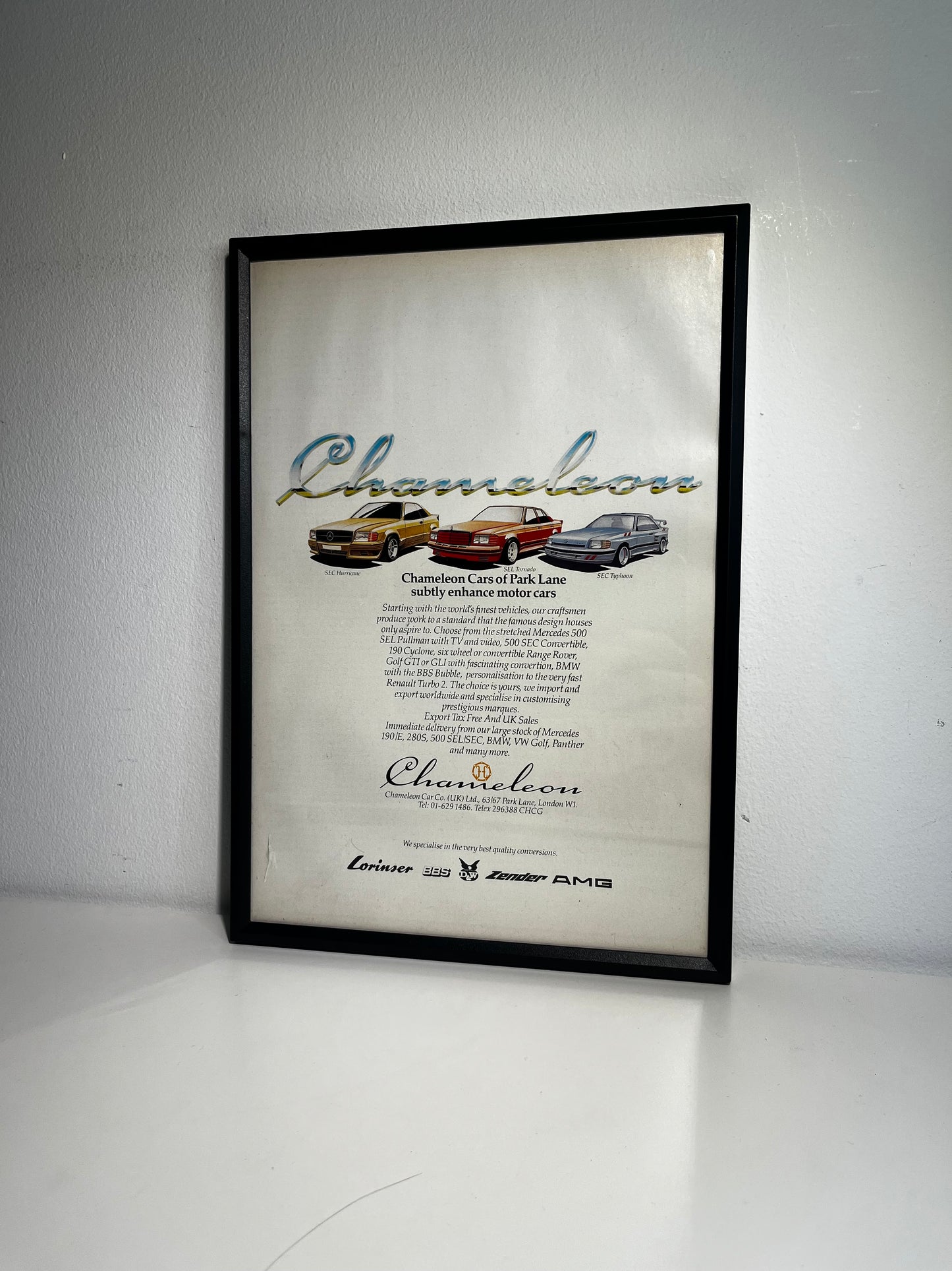 Original Mercedes Advert - 1980s