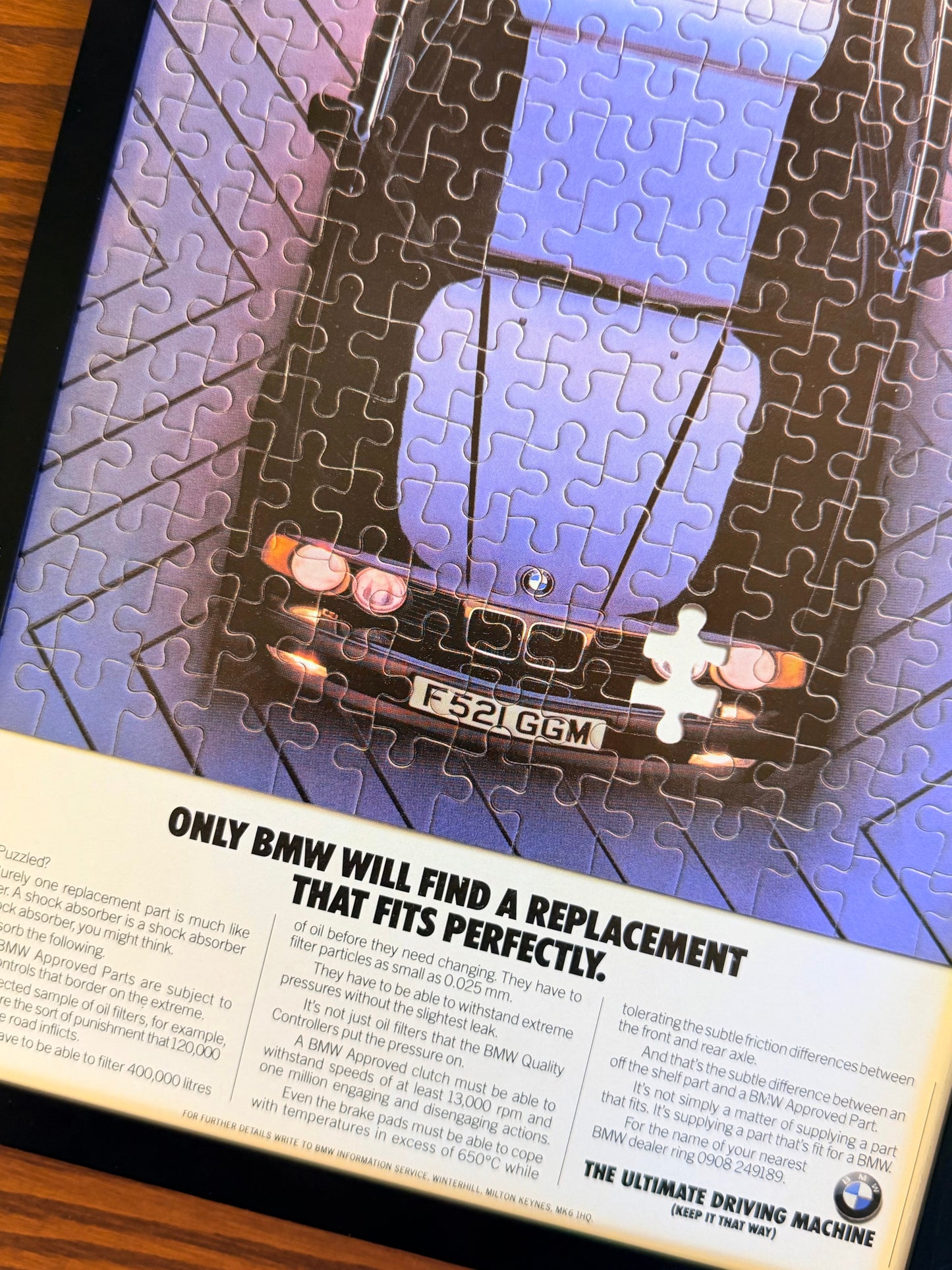 Original BMW E30 Advert - 1980s