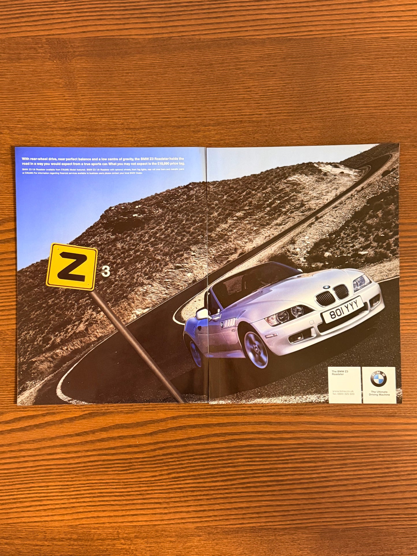 Original BMW Z3 Roadster Advert - 2000s
