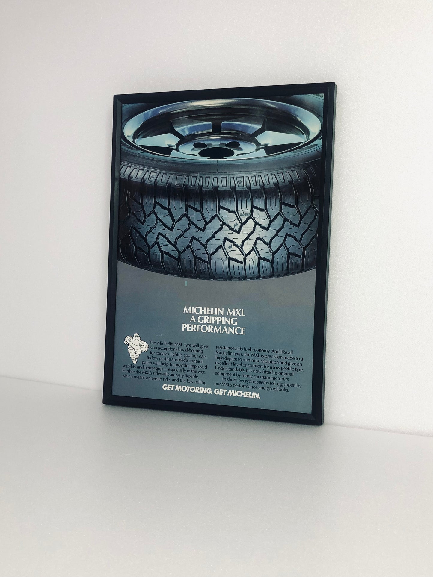 Original Vintage Michelin Advert - 1990s