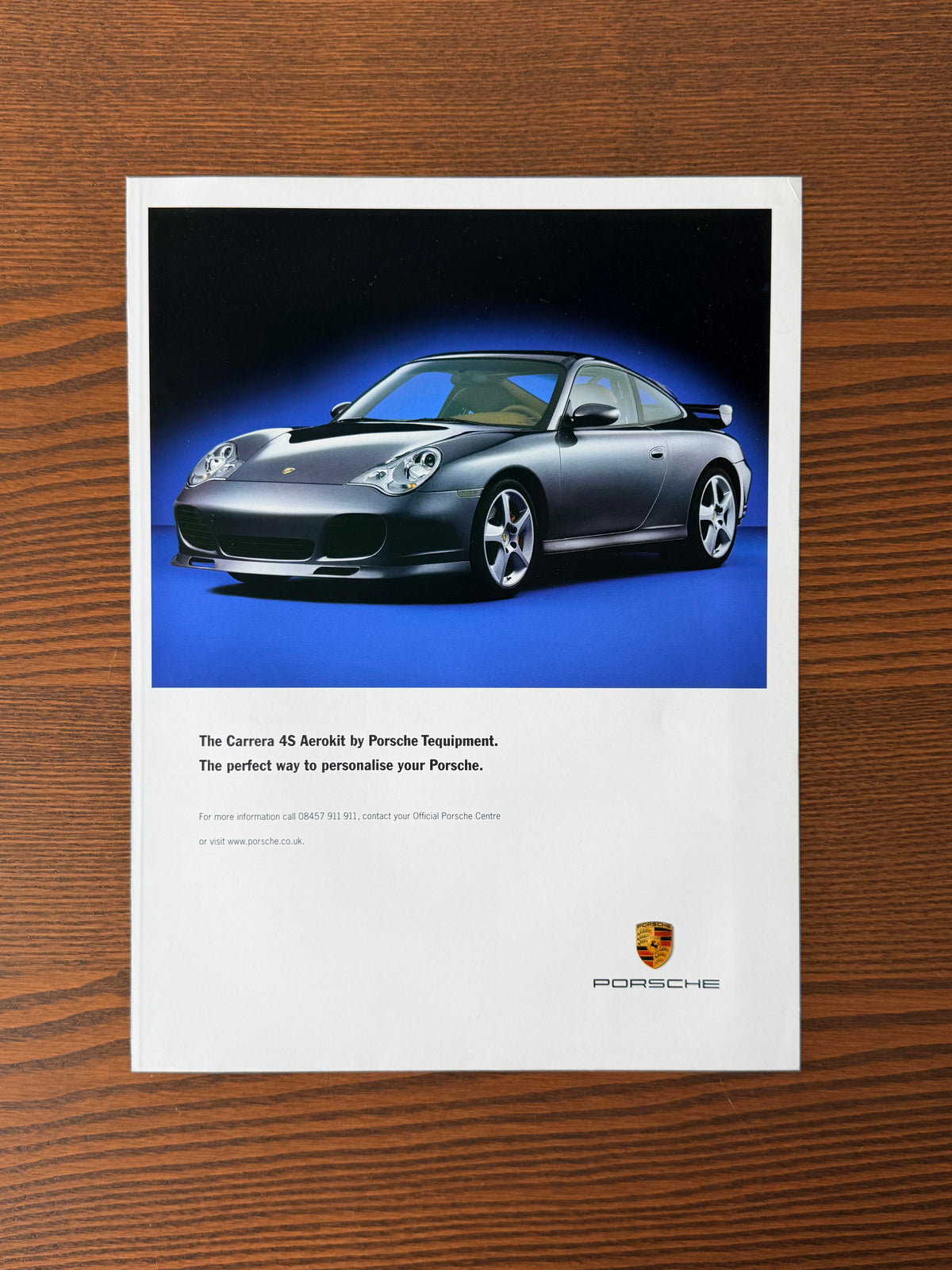 Original Porsche 911 996 Advert - 2000s