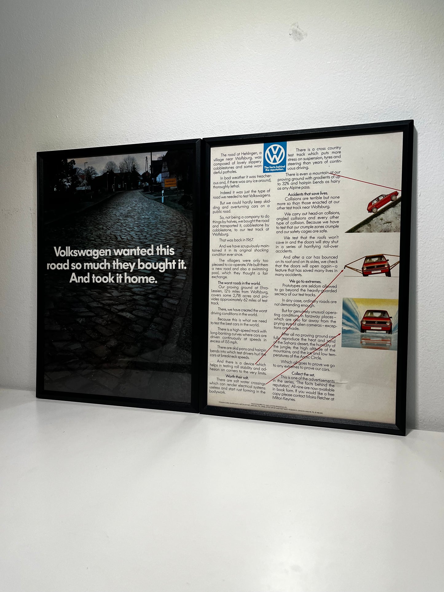 Original Volkswagen MK2 Golf Advert - 1883