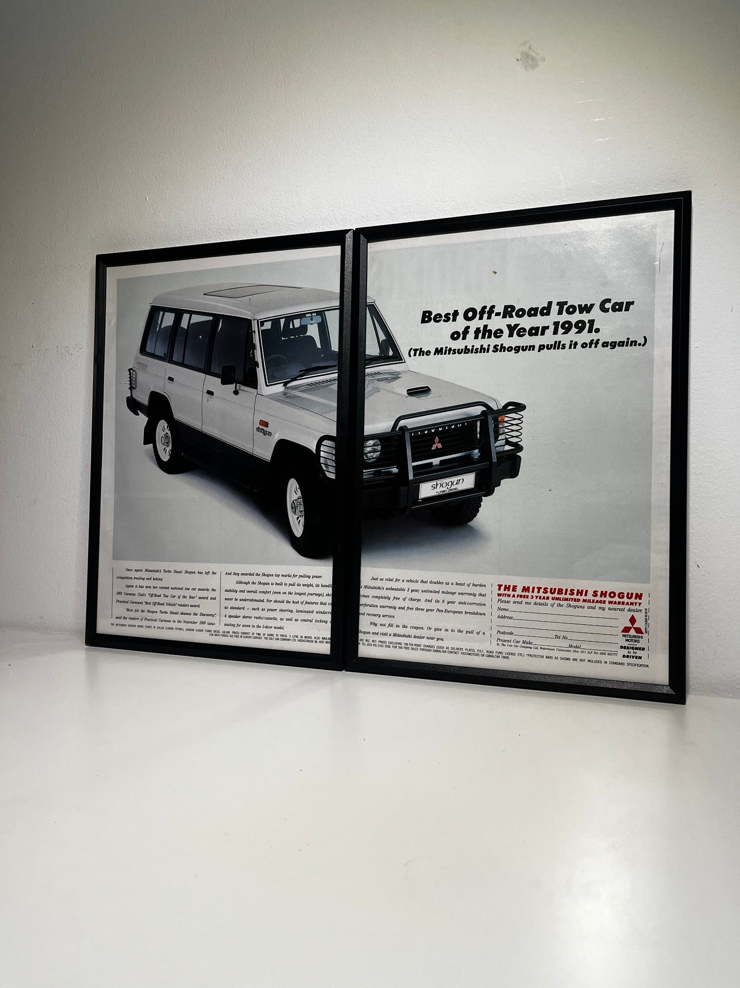 Original Mitsubishi Shogun Advert - 1990s