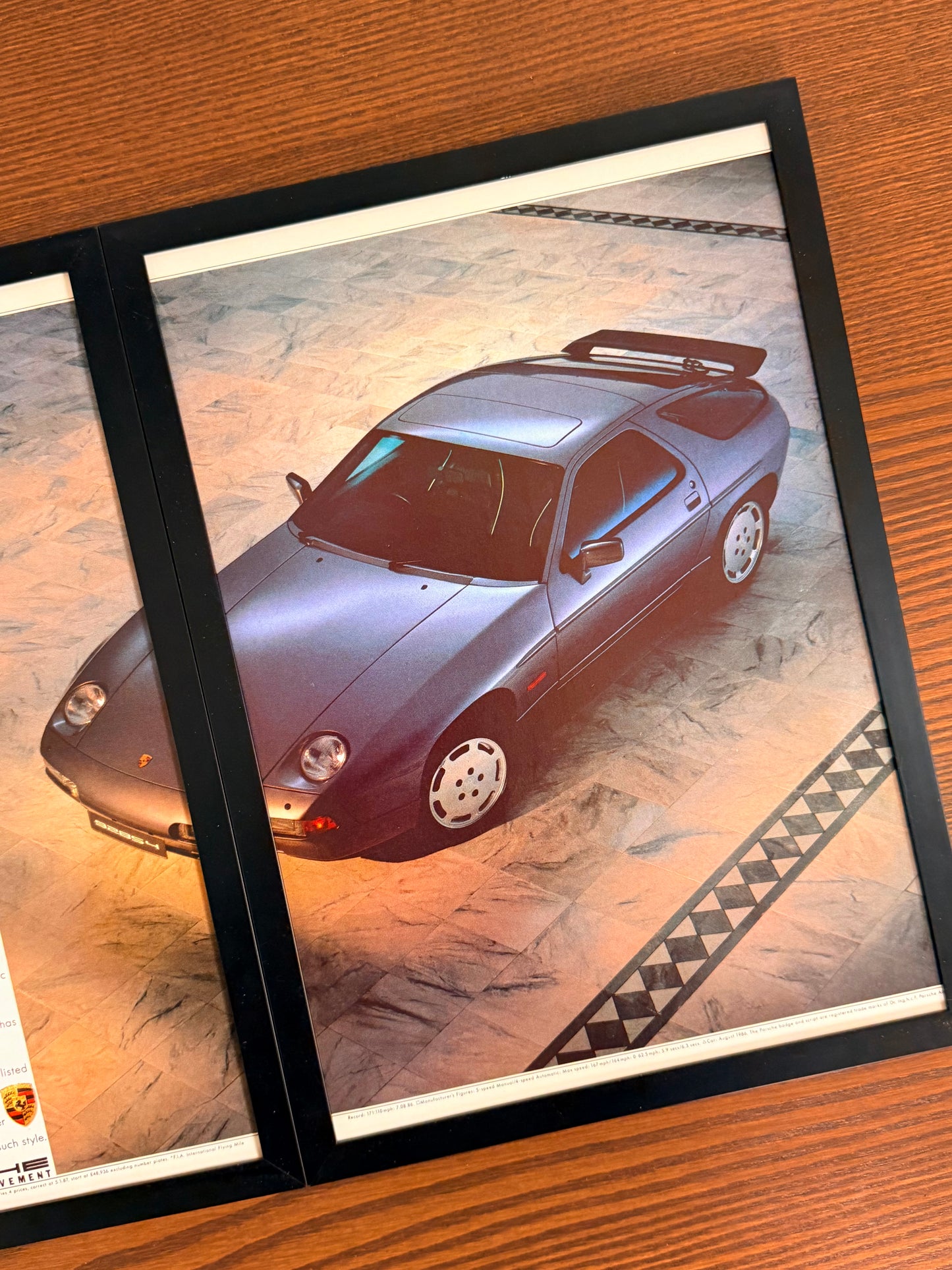 Original Porsche 928s Advert - 1980s