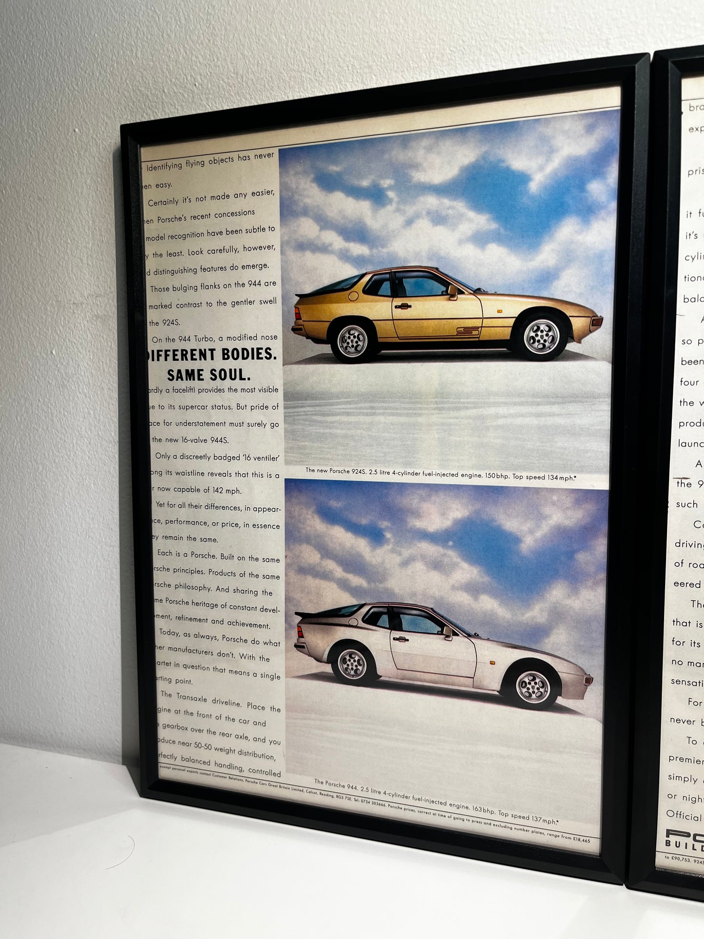 Original Porsche Collection - 924s, 944, 944s & 944 Turbo - 1987