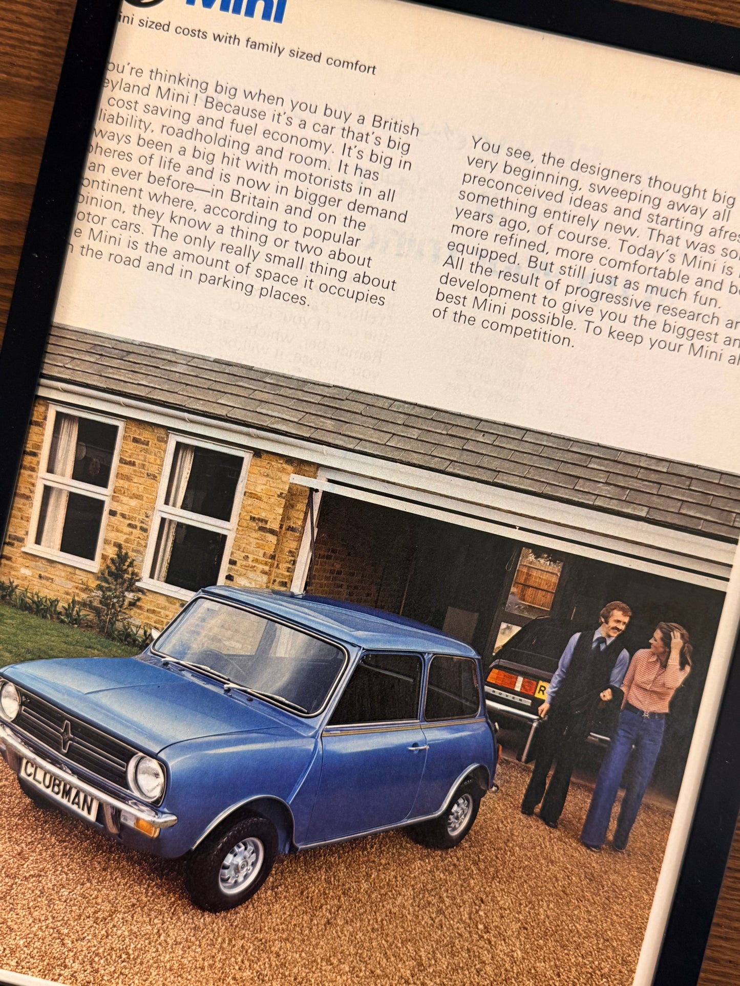 Original Austin Mini 1275 Advert - 1980s