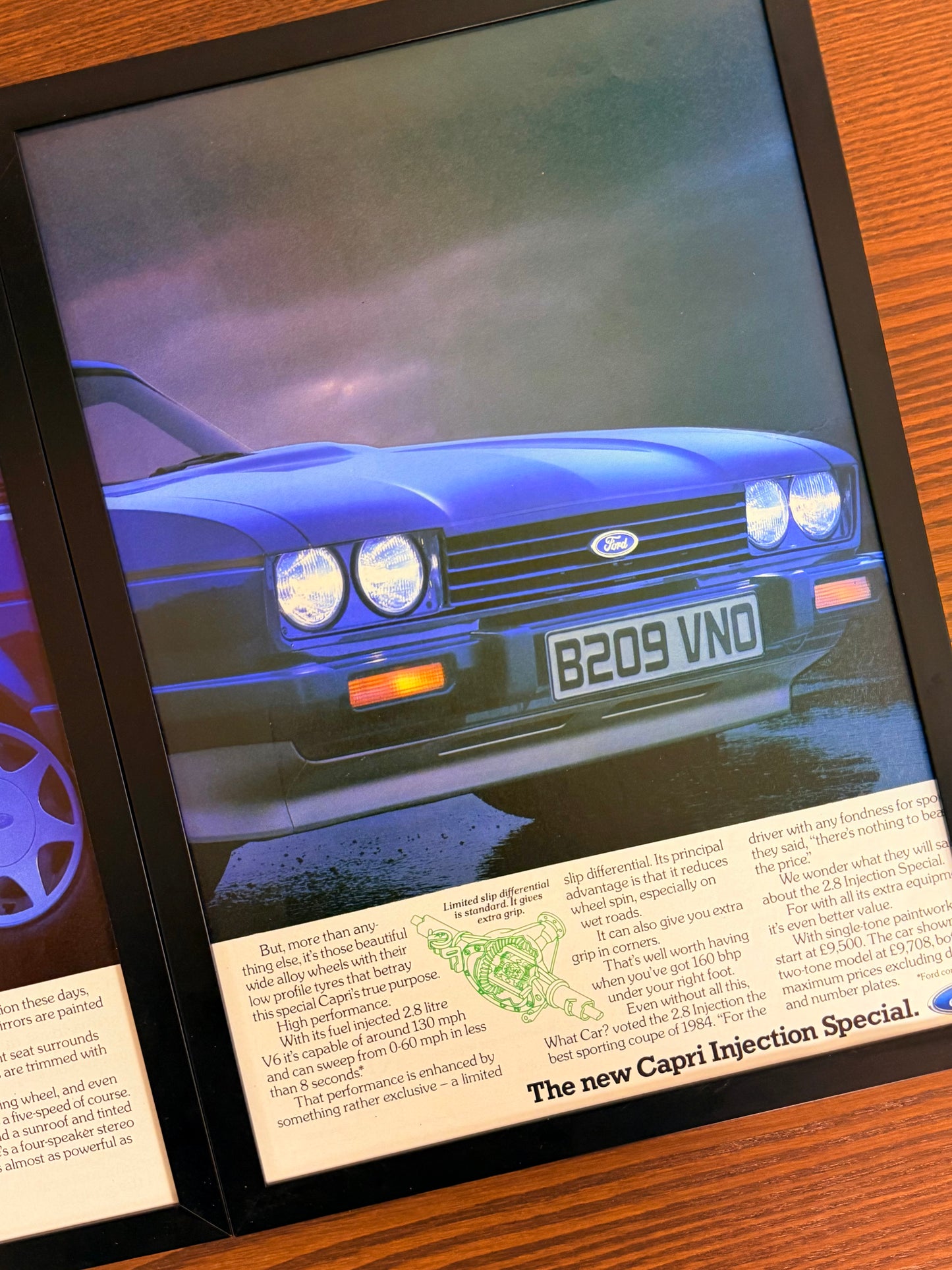 Original Ford Capri Advert - 1980s