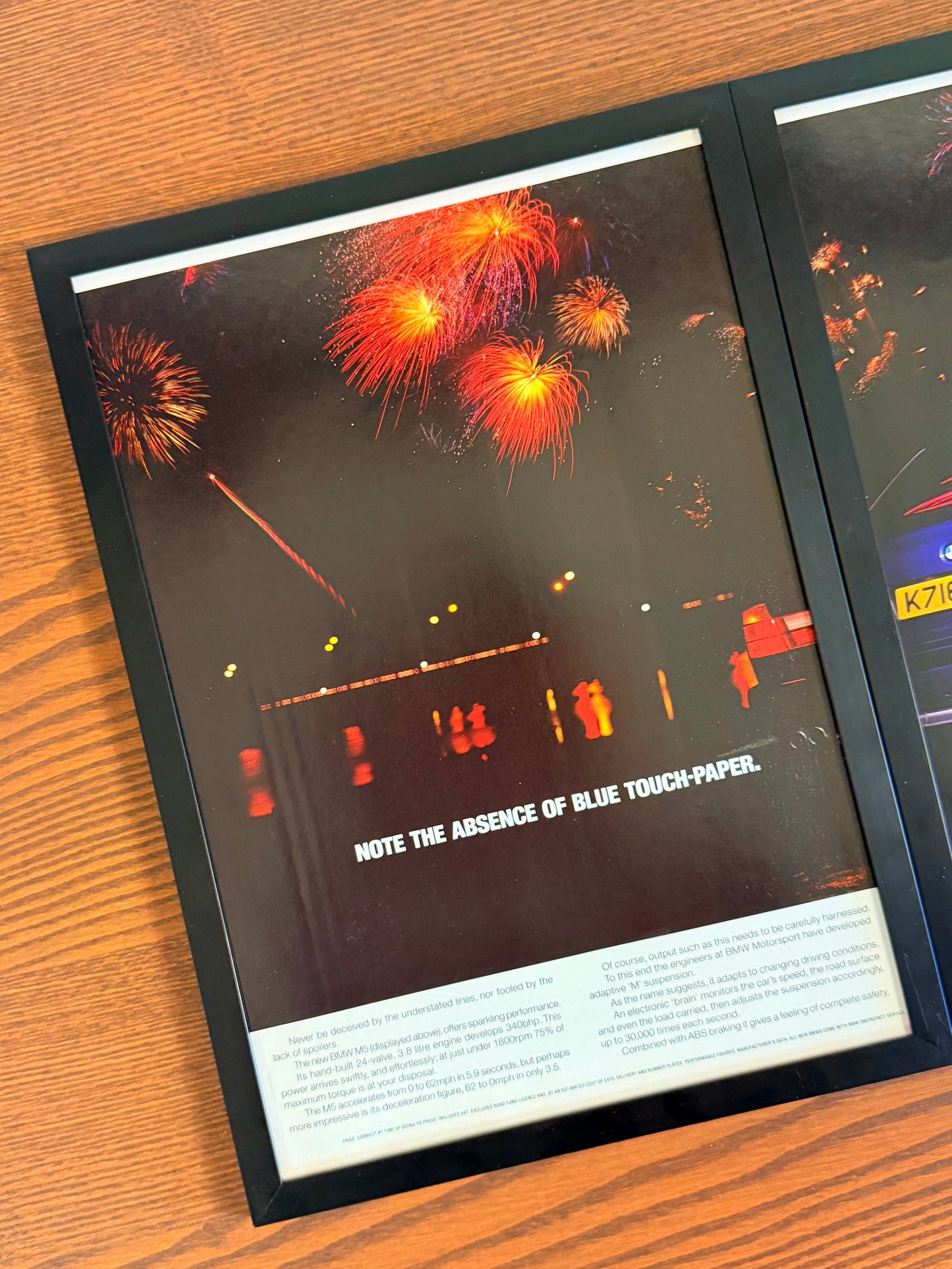 Original BMW M5 E34 Advert - 1990s