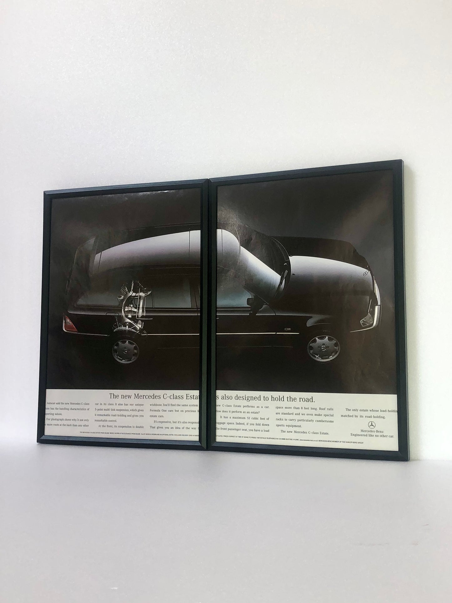 Original Mercedes C Class Estate Advert - 1996