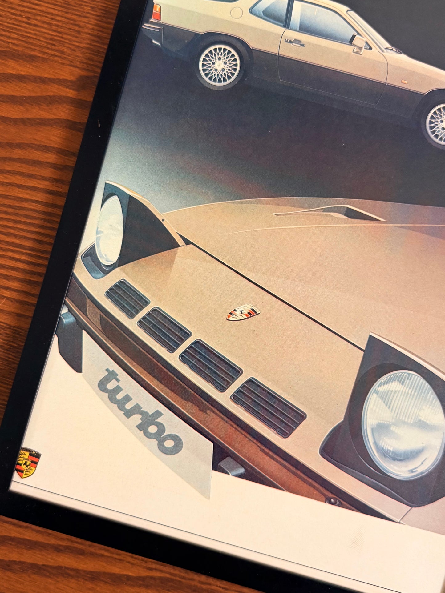Original Porsche 924 Turbo Advert - 1980s
