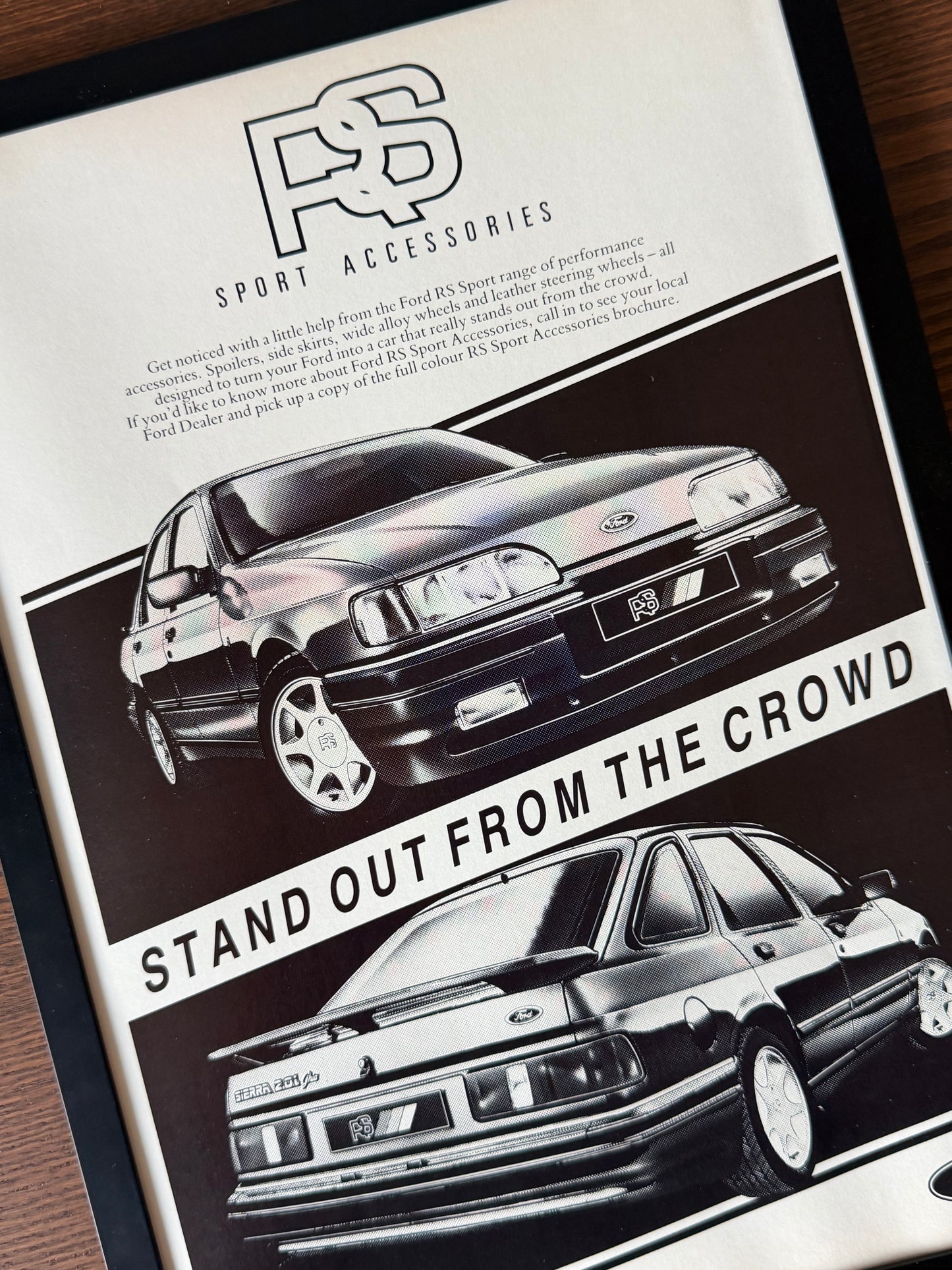 Original Ford Sierra RS Advert- 1980s