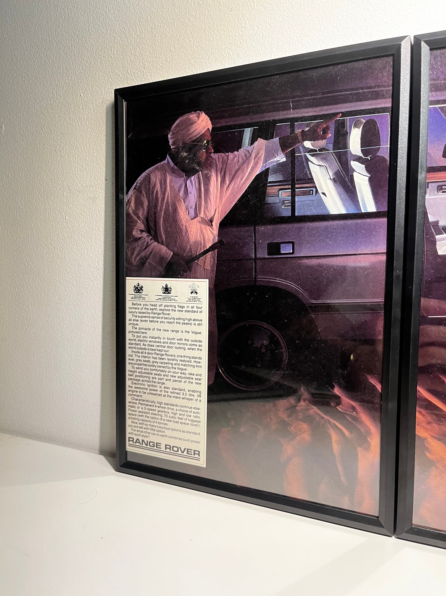 RARE Original Range Rover Discovery Safari Advert - 1984