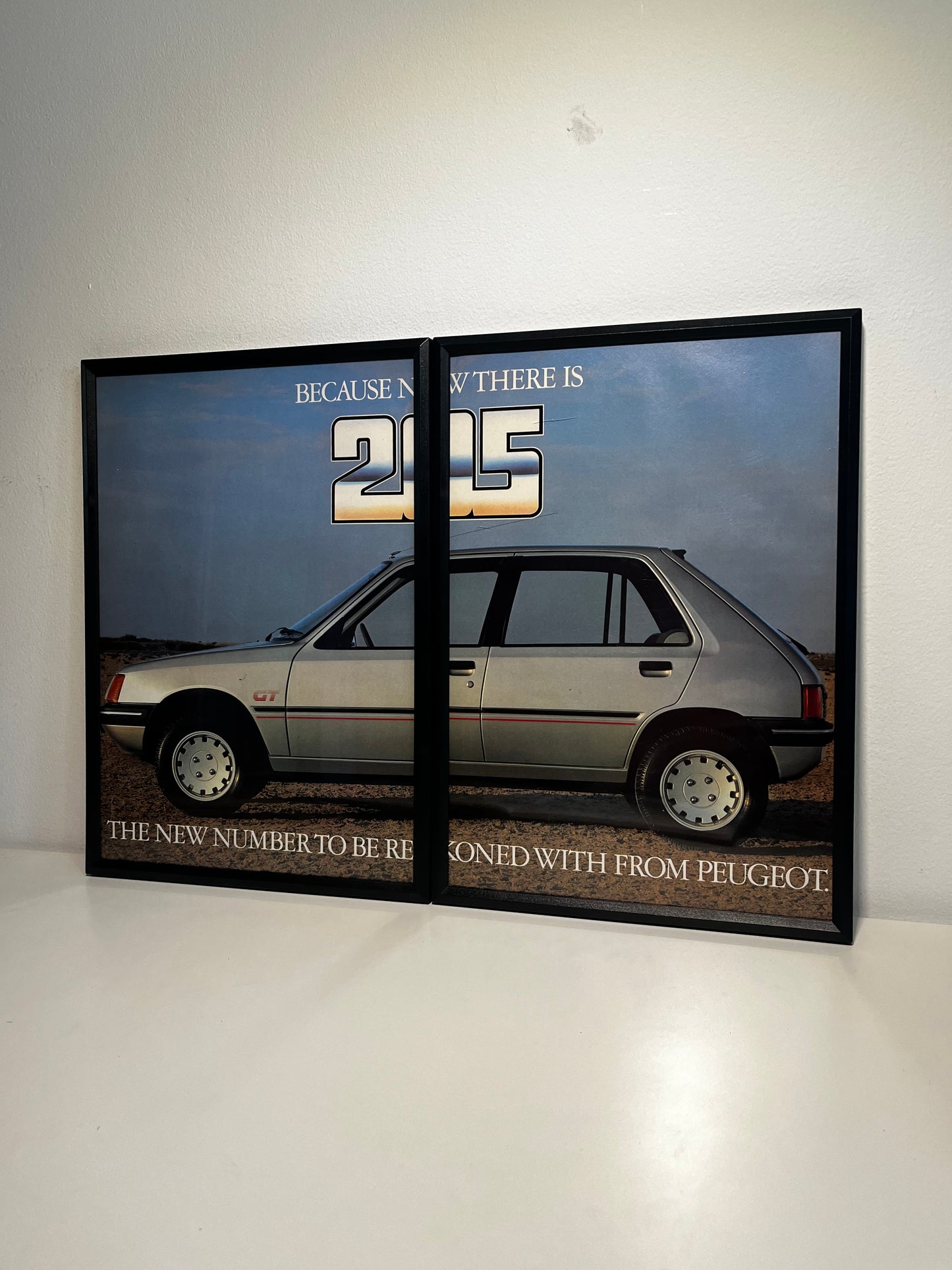 Original Peugeot 205 Advert - 1980s