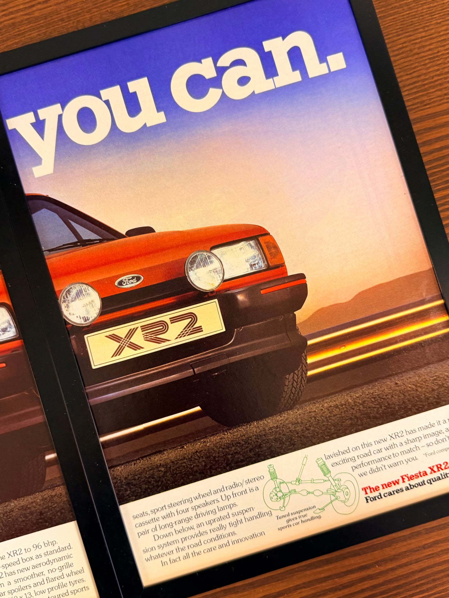 Original Ford Fiesta XR2 Advert - 1980s