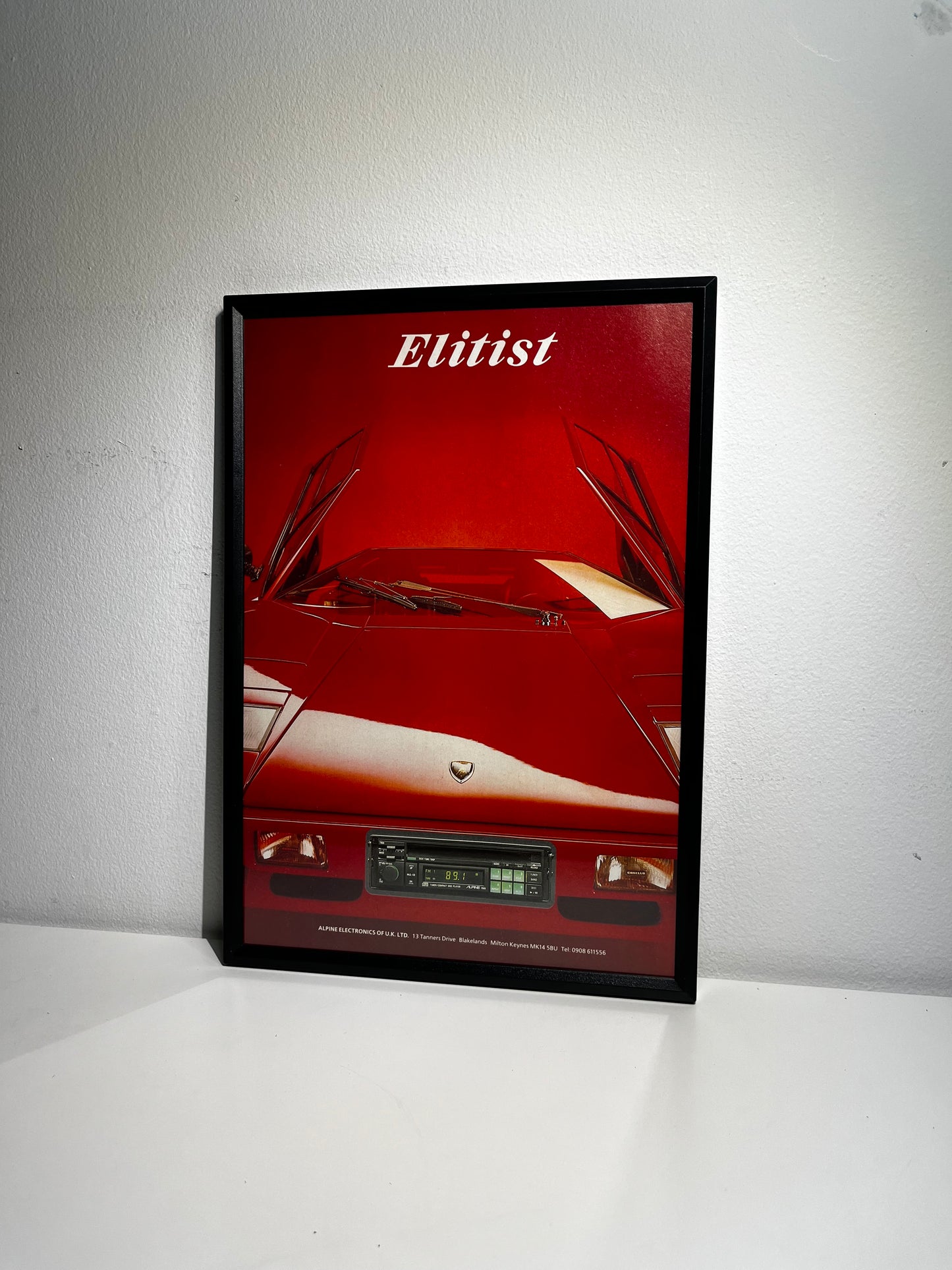 Original Lamborghini Advert - 1980s