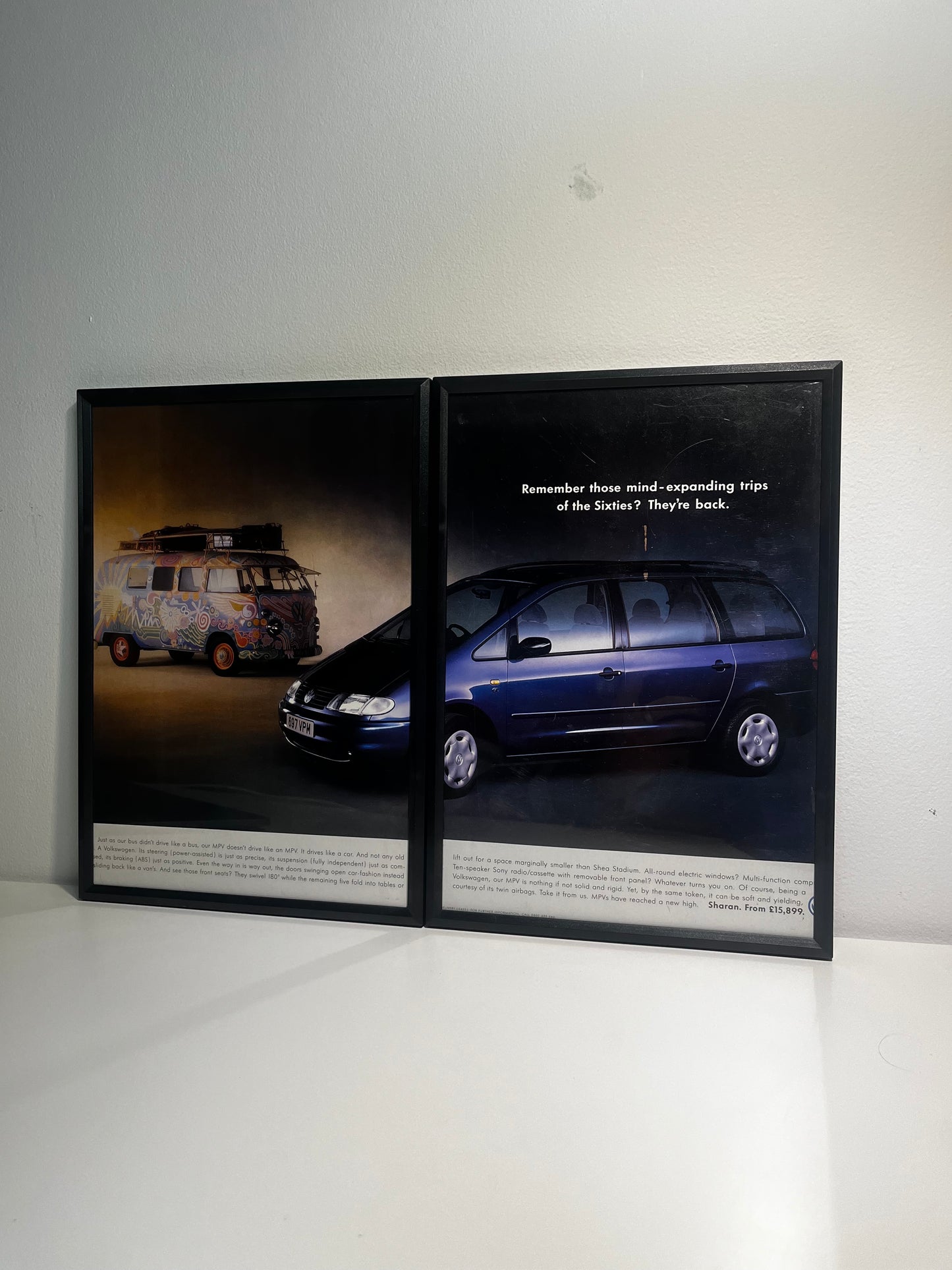 Original Volkswagen Bus / Camper Advert - 1990s