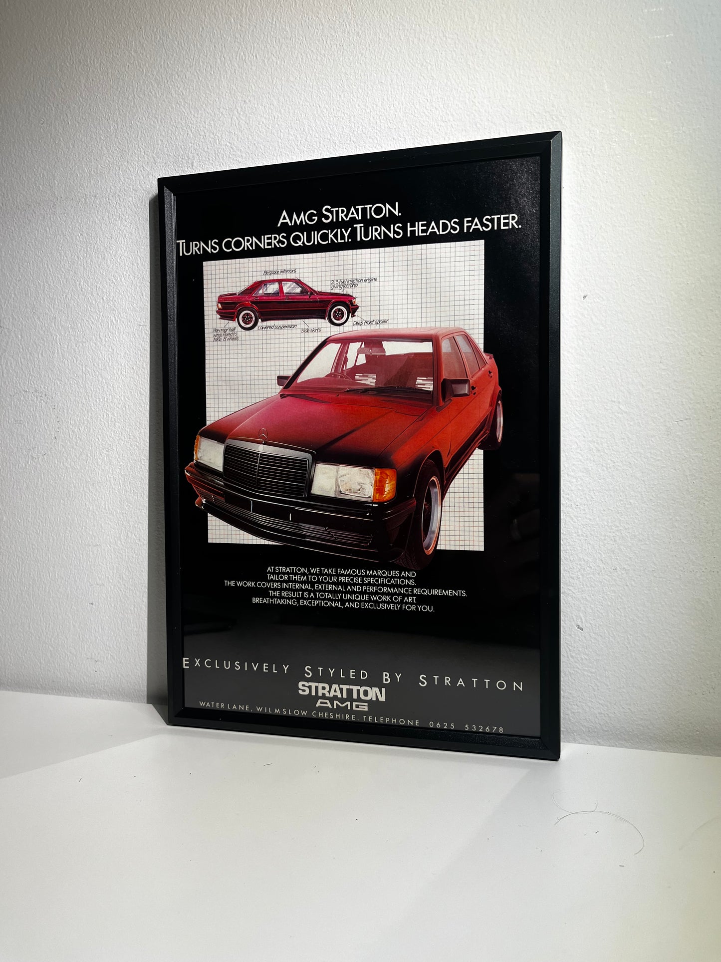 Original Mercedes Stratton Advert - 1980s