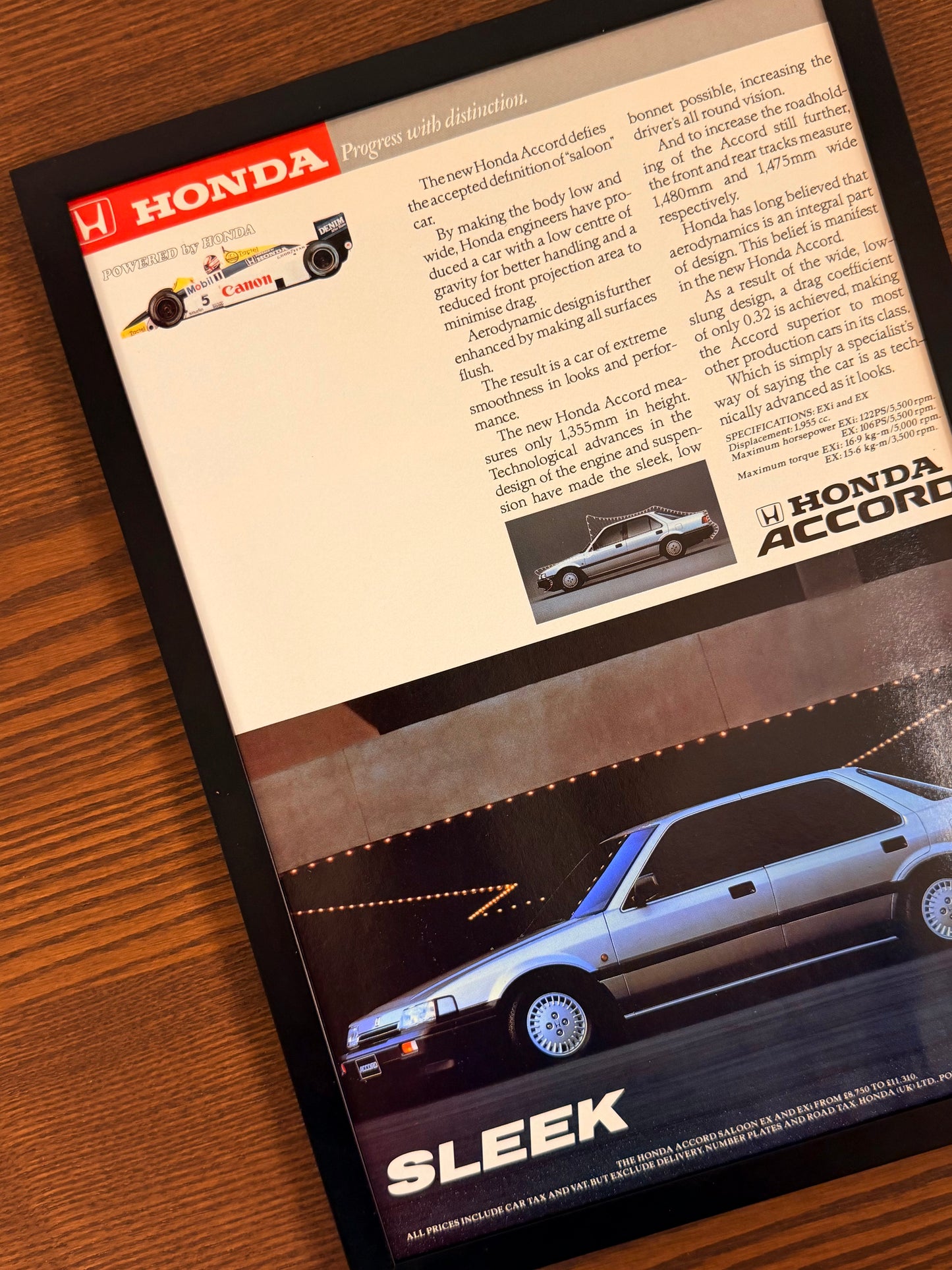 Original Honda Accord Advert - 1980s