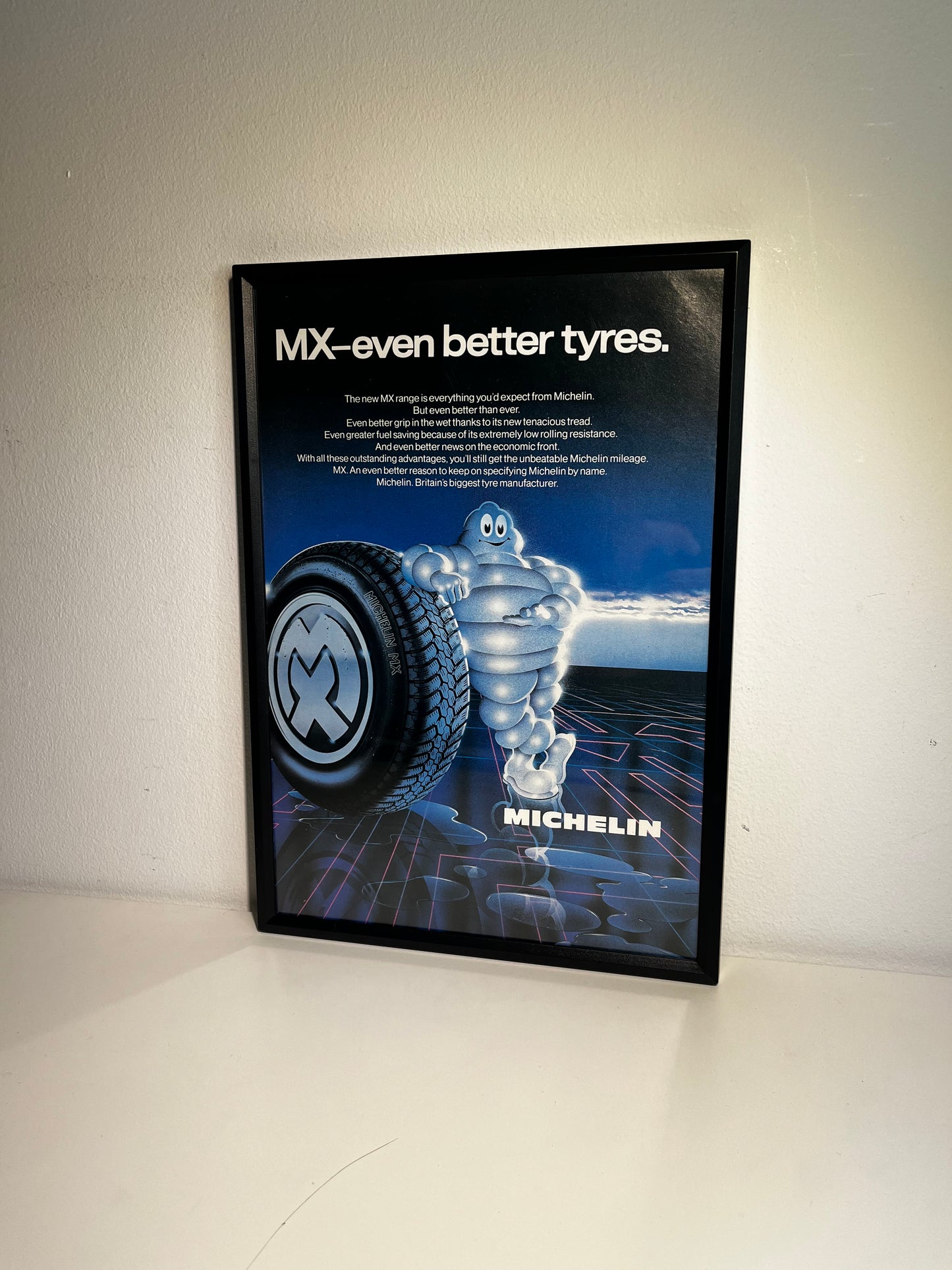 Original Vintage Michelin Advert -1990s-' MX - Even better tyres.'