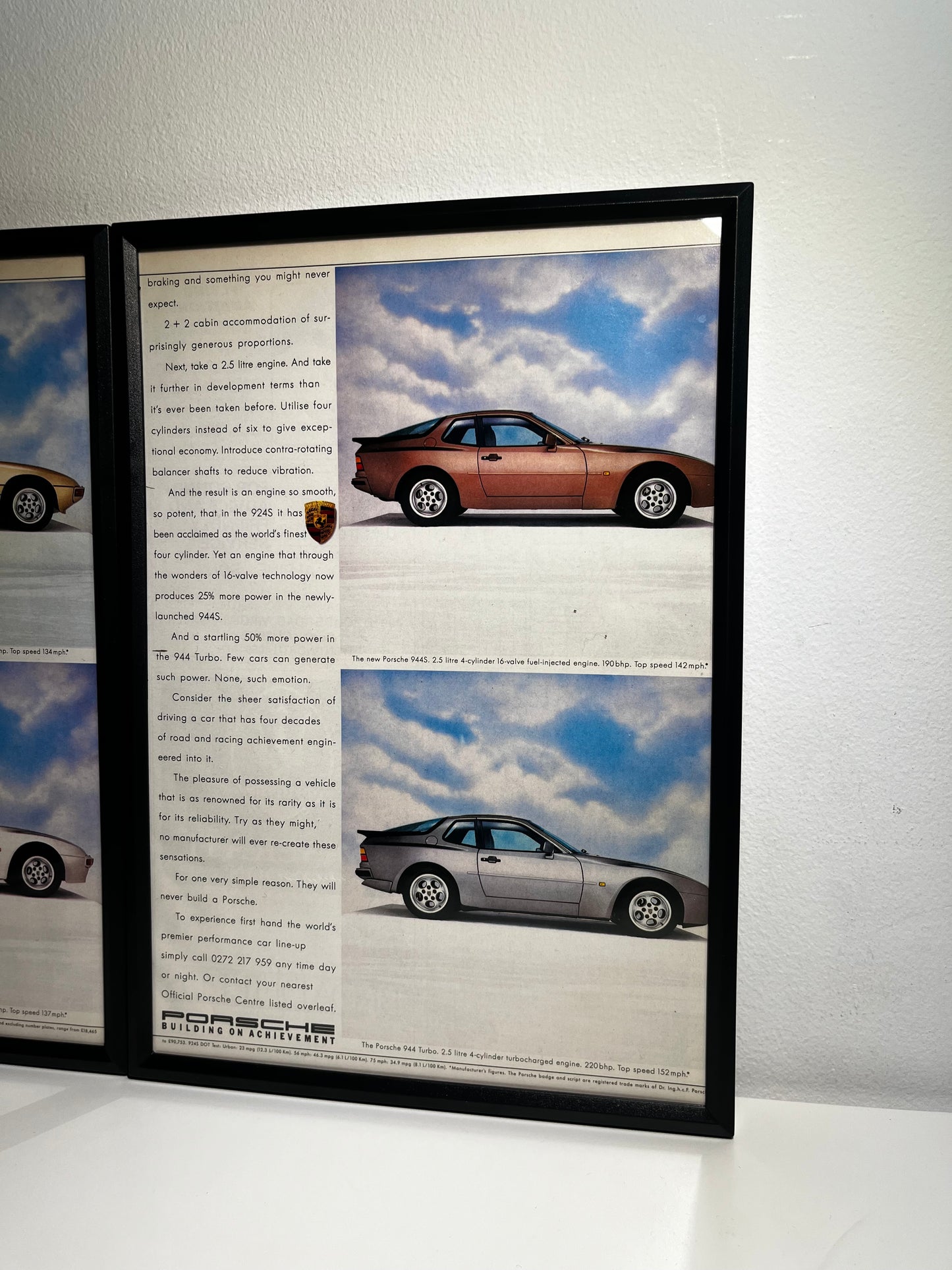Original Porsche Collection - 924s, 944, 944s & 944 Turbo - 1987