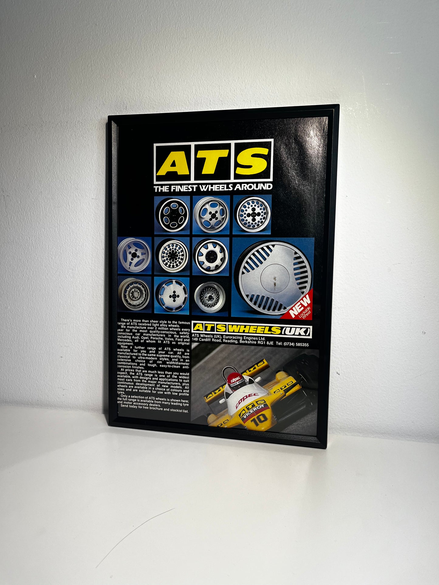 Original ATS Alloys Advert - 'The Finest Wheels Around' - 1993