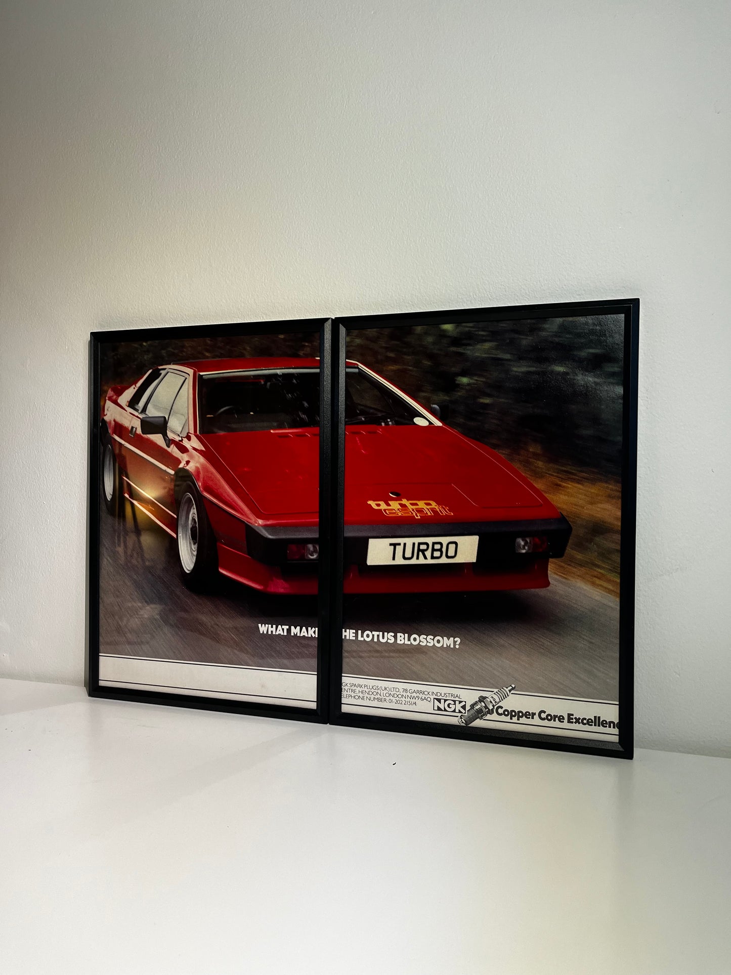 Original Lotus Esprit Turbo Advert - 1984