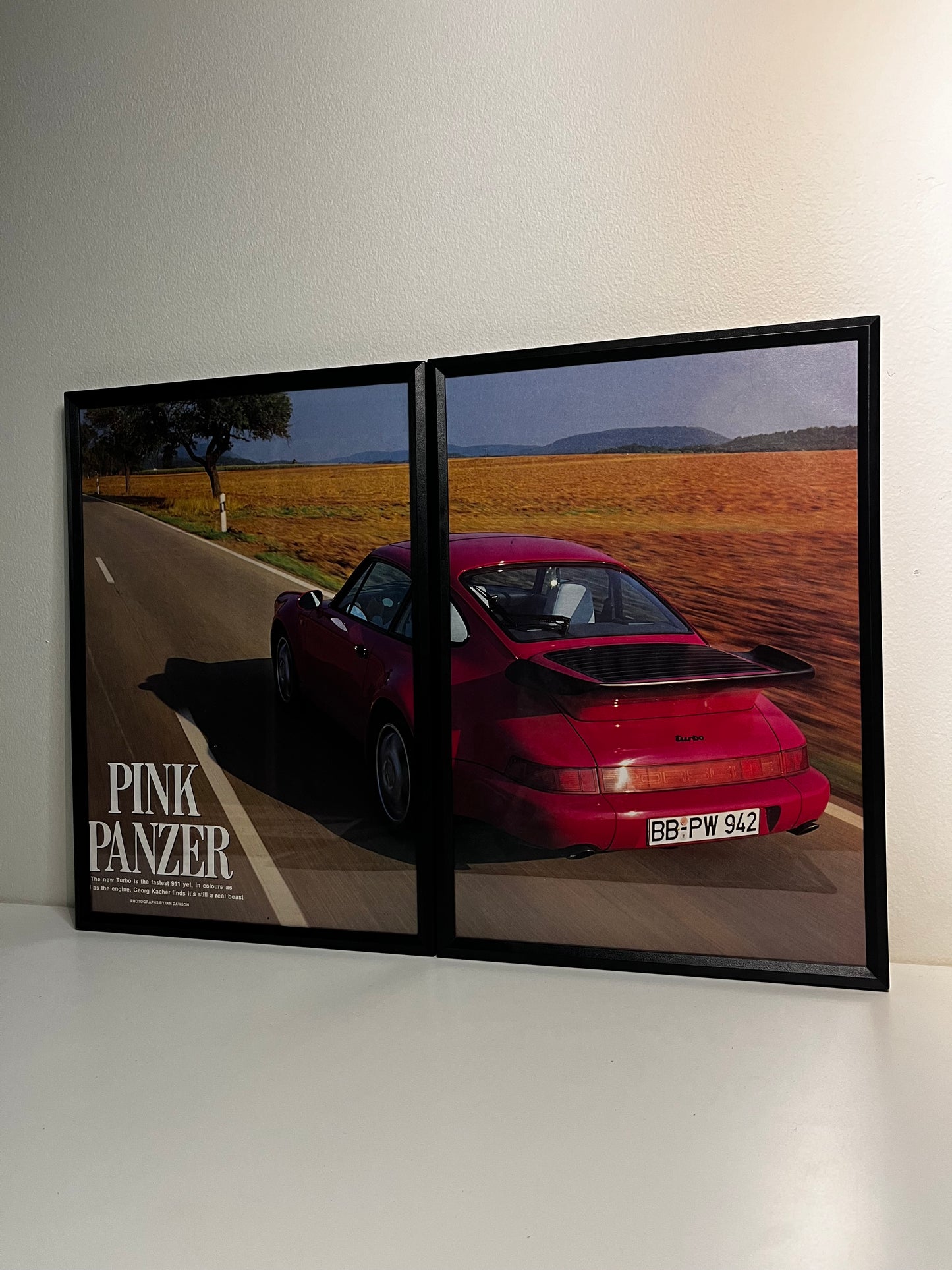 Original Porsche 911 Advert - 1990s
