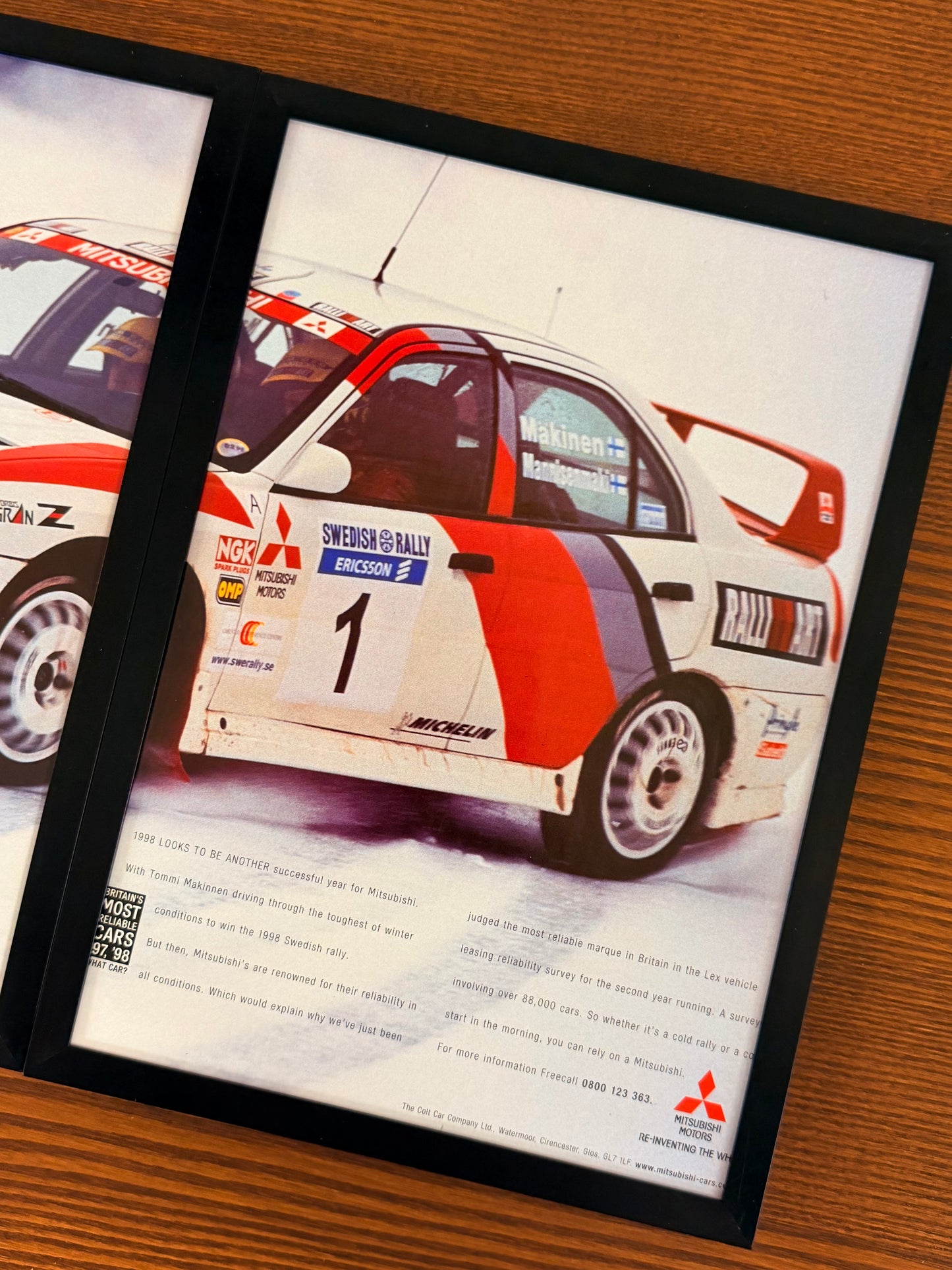 Original Mitsubishi Evo Advert - 1990s