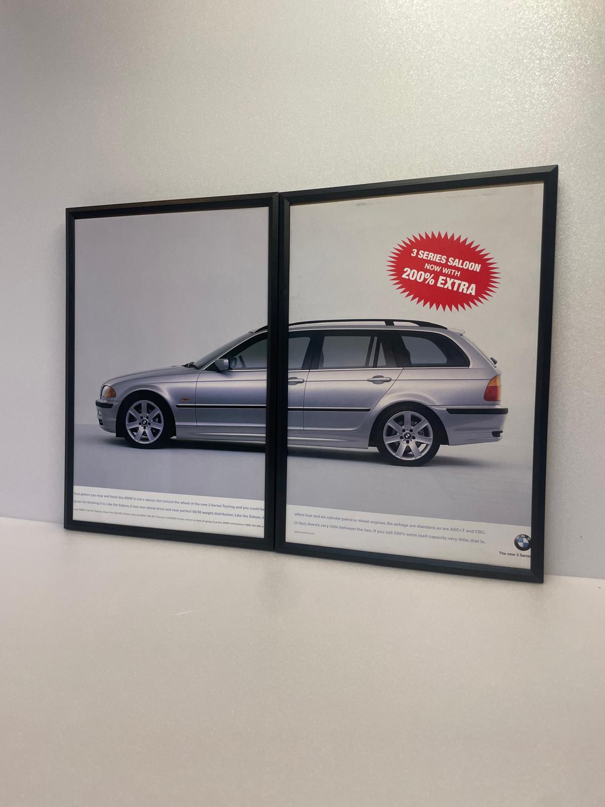 Original Rare BMW 3 Series Touring Advert - 2000