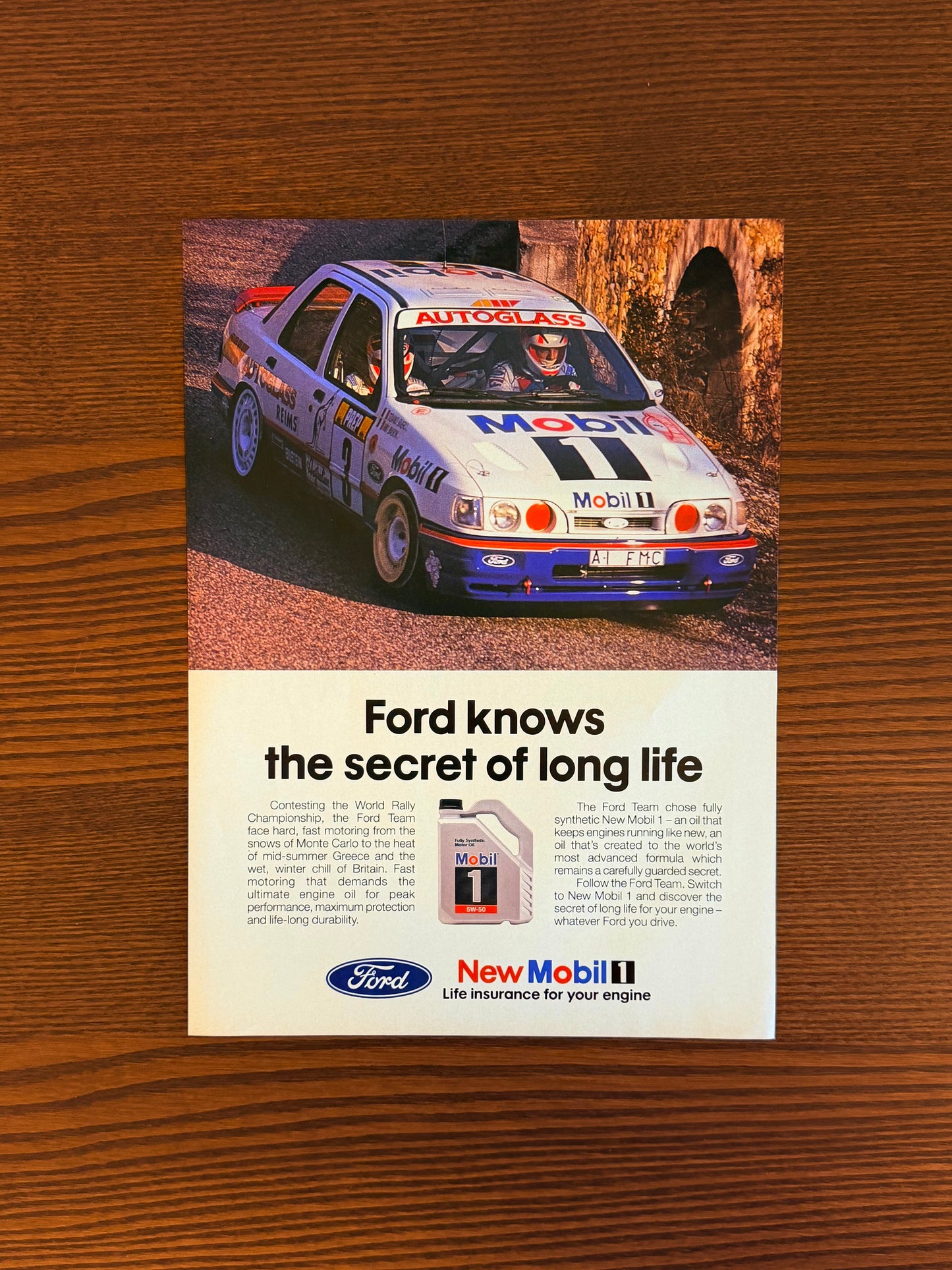 Original Ford Mobil Advert - 1990s