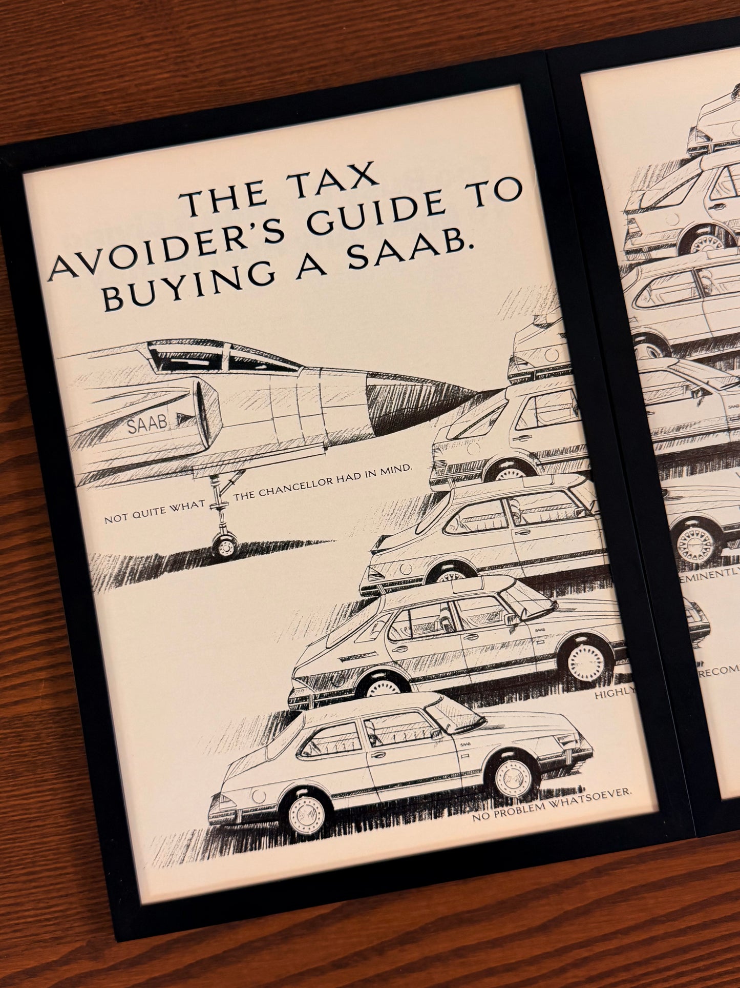 Original Saab Collection Advert - 1980s