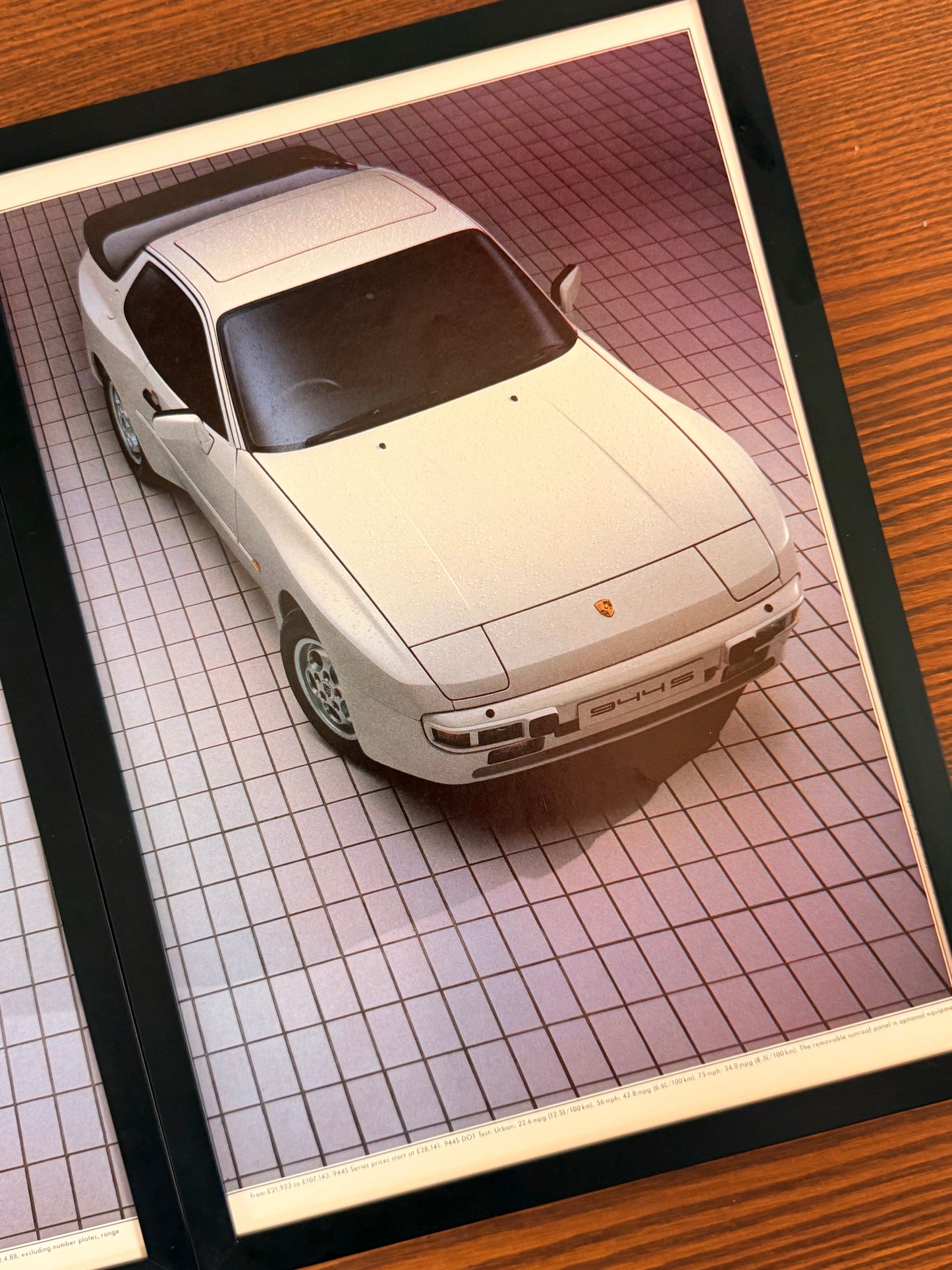 Original Porsche 944s Advert - 1980s