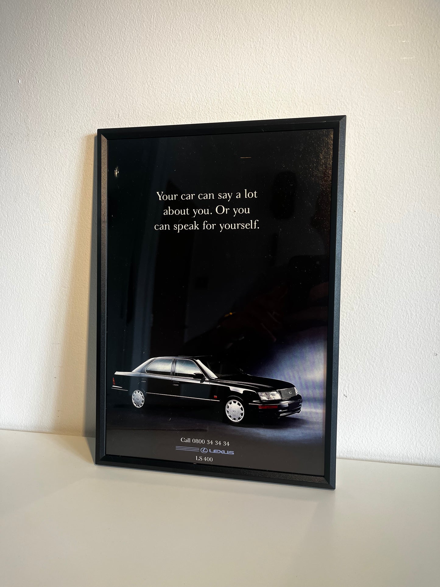 Original Vintage Lexus LS 400 Advert -1990s