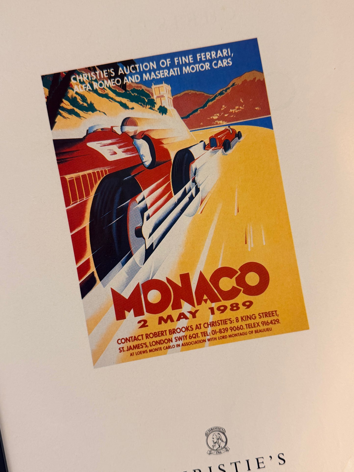 Original Monaco Advert - 1986
