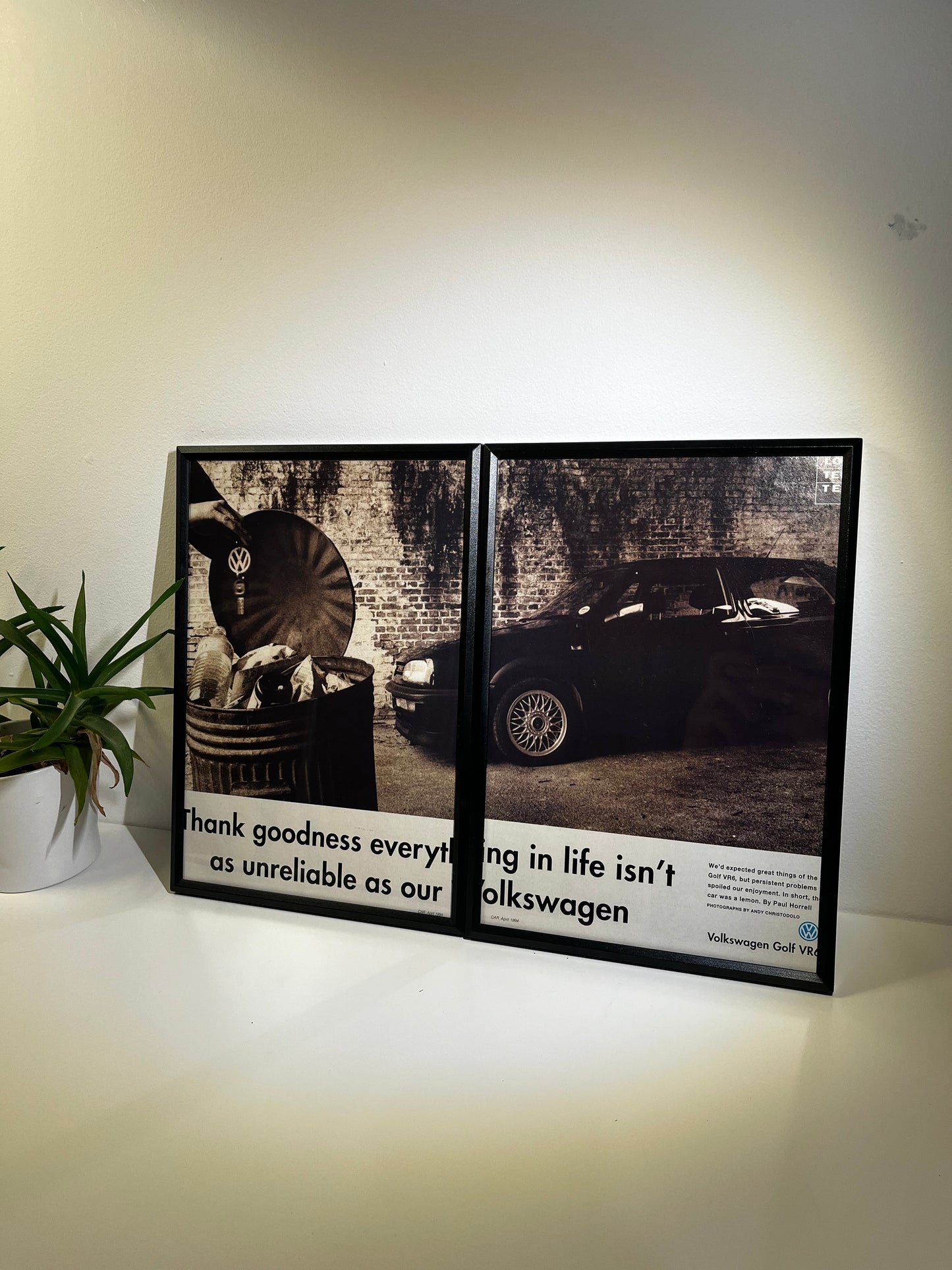 Original Authentic Volkswagen MK3 Golf VR6 Advert - 1994
