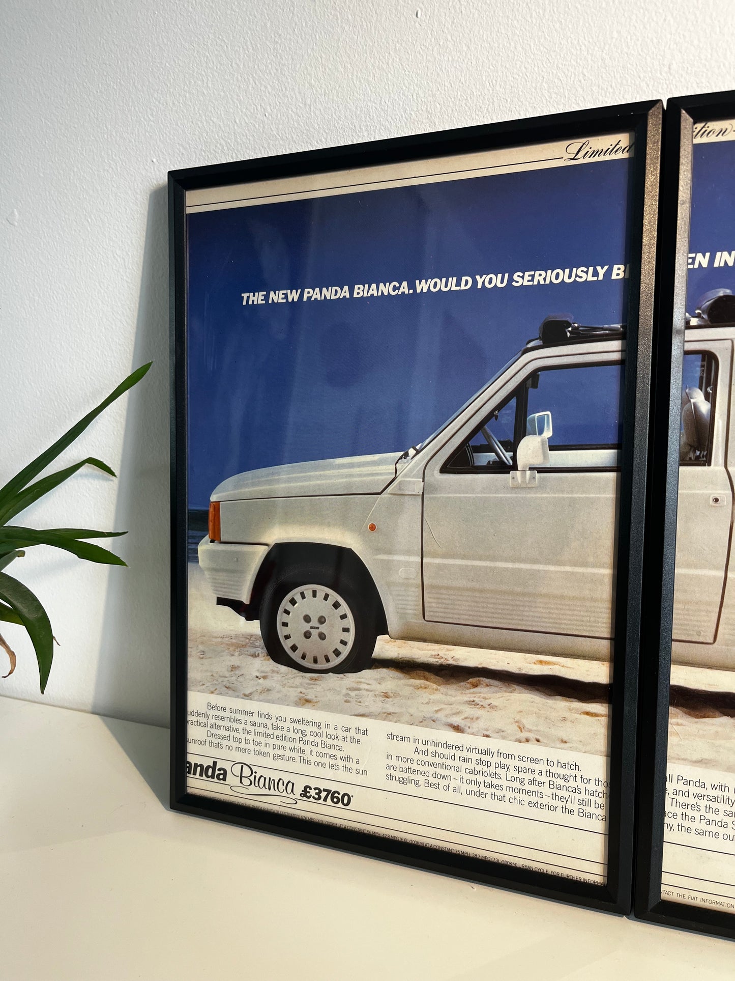 RARE Original Fiat Bianca Advert - 1990s