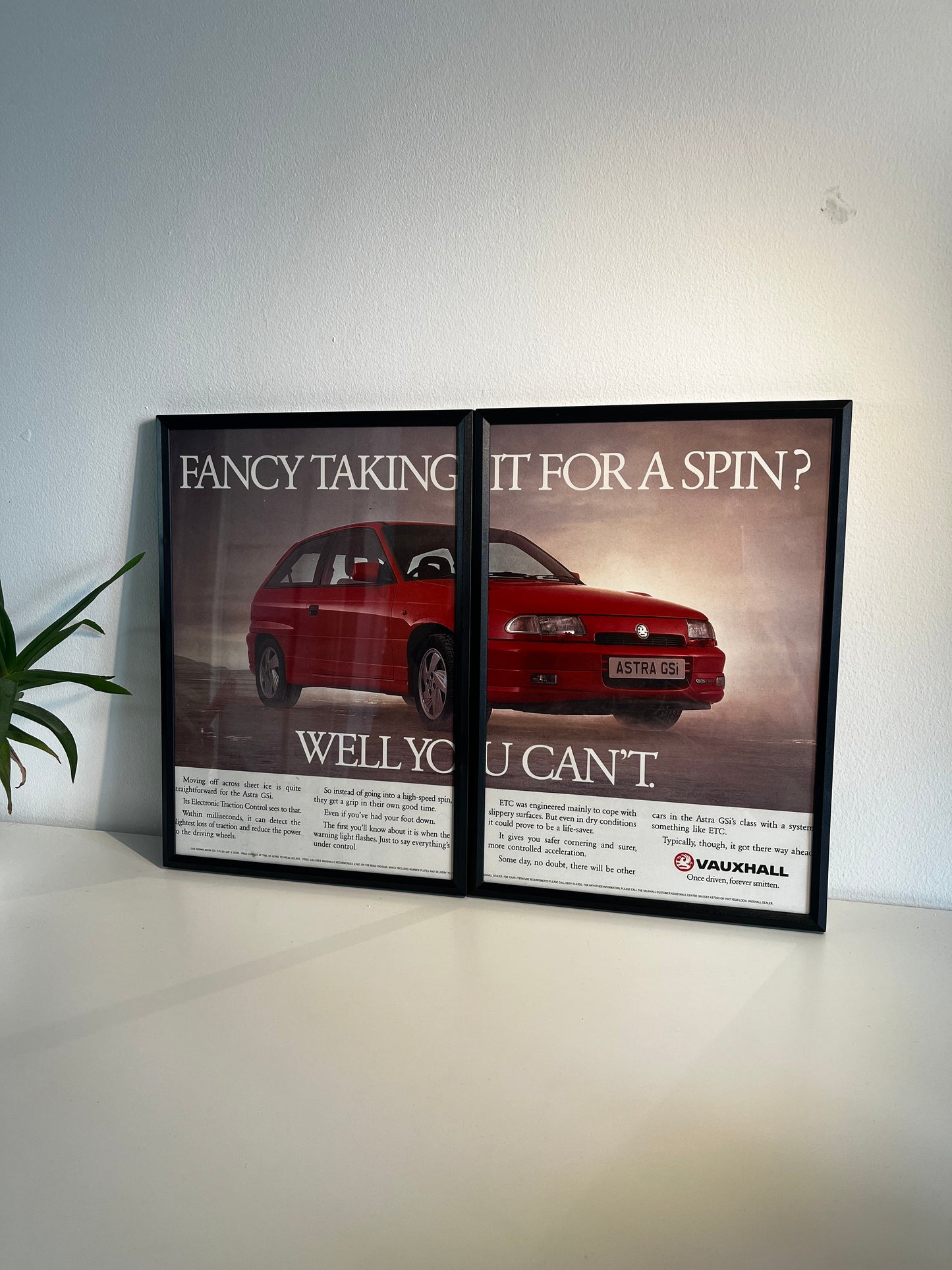 RARE Original Vauxhall Astra GSi Advert - 1990s