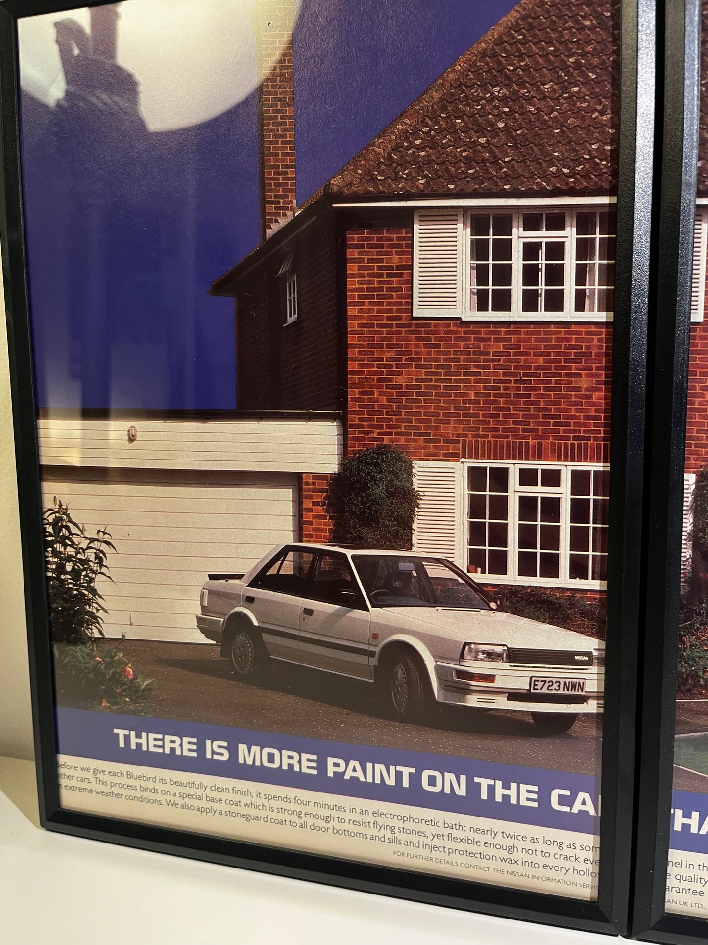 RARE Original Nissan Bluebird Advert - 1990s