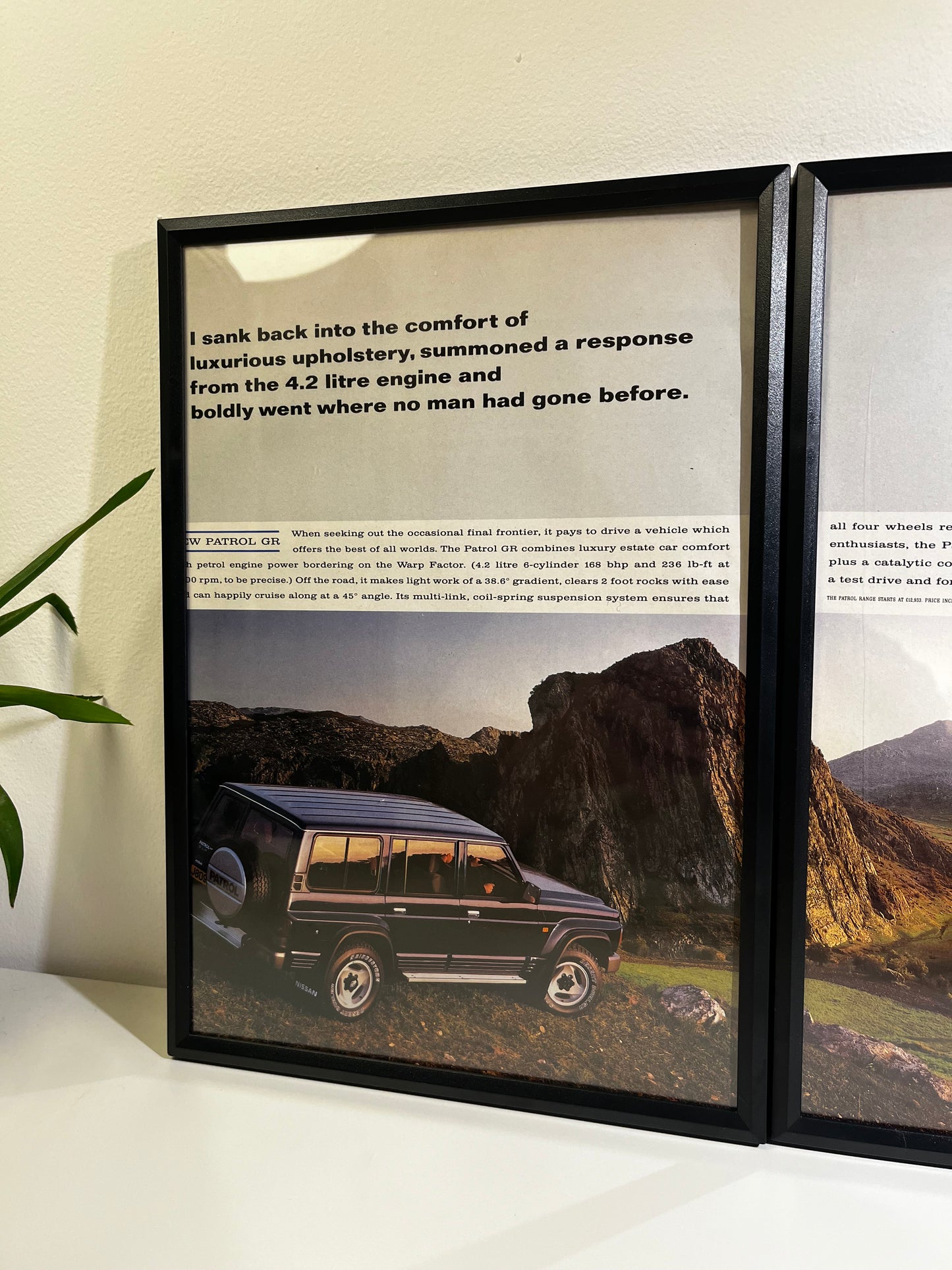 RARE Original Nissan Patrol Advert - 1990s