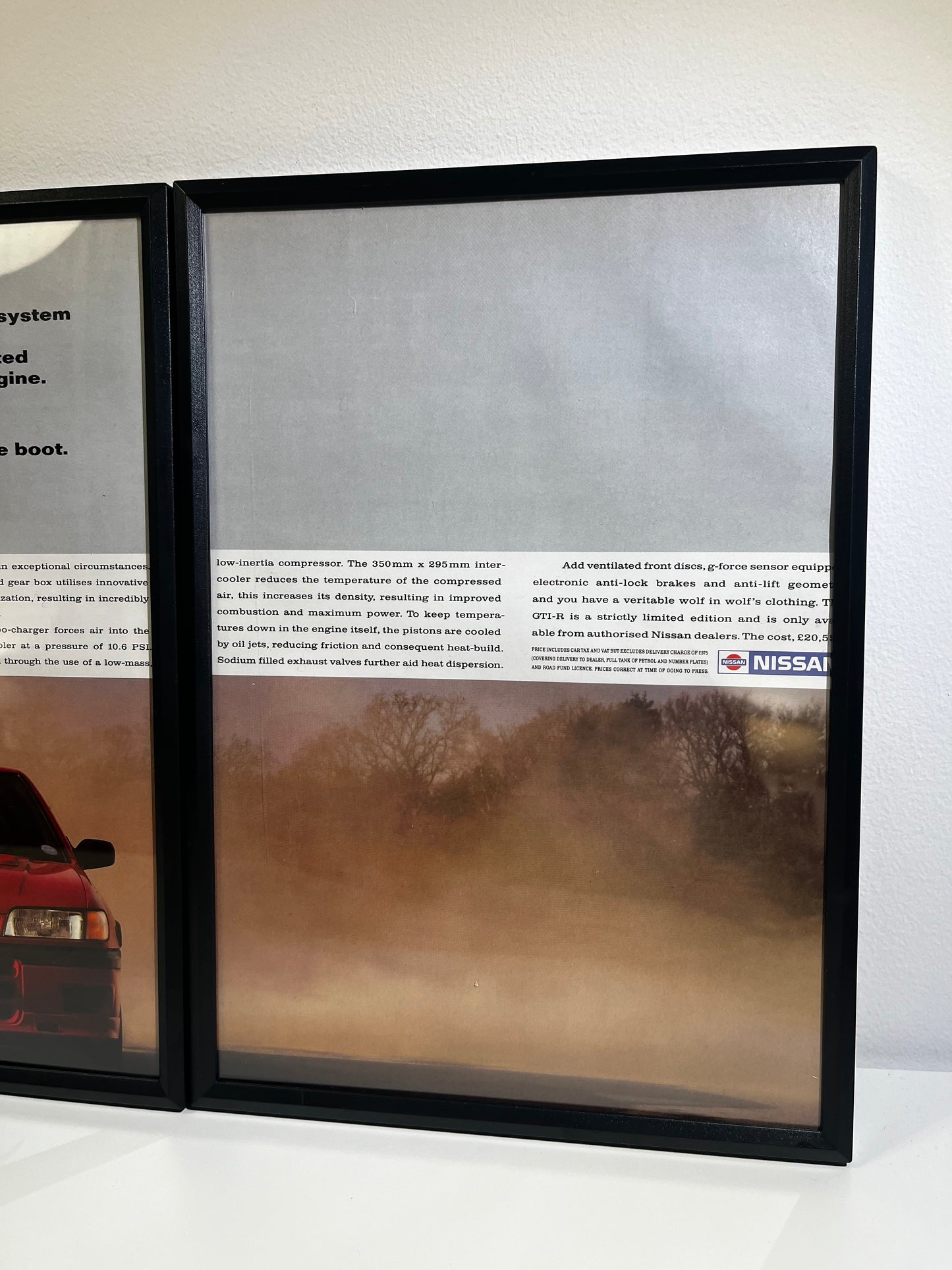 RARE Original Nissan GTiR Advert - 1990s