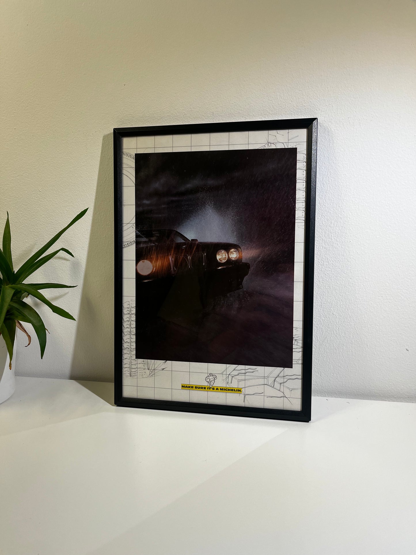 Original Rare BMW & Michelin Advert - 1990s