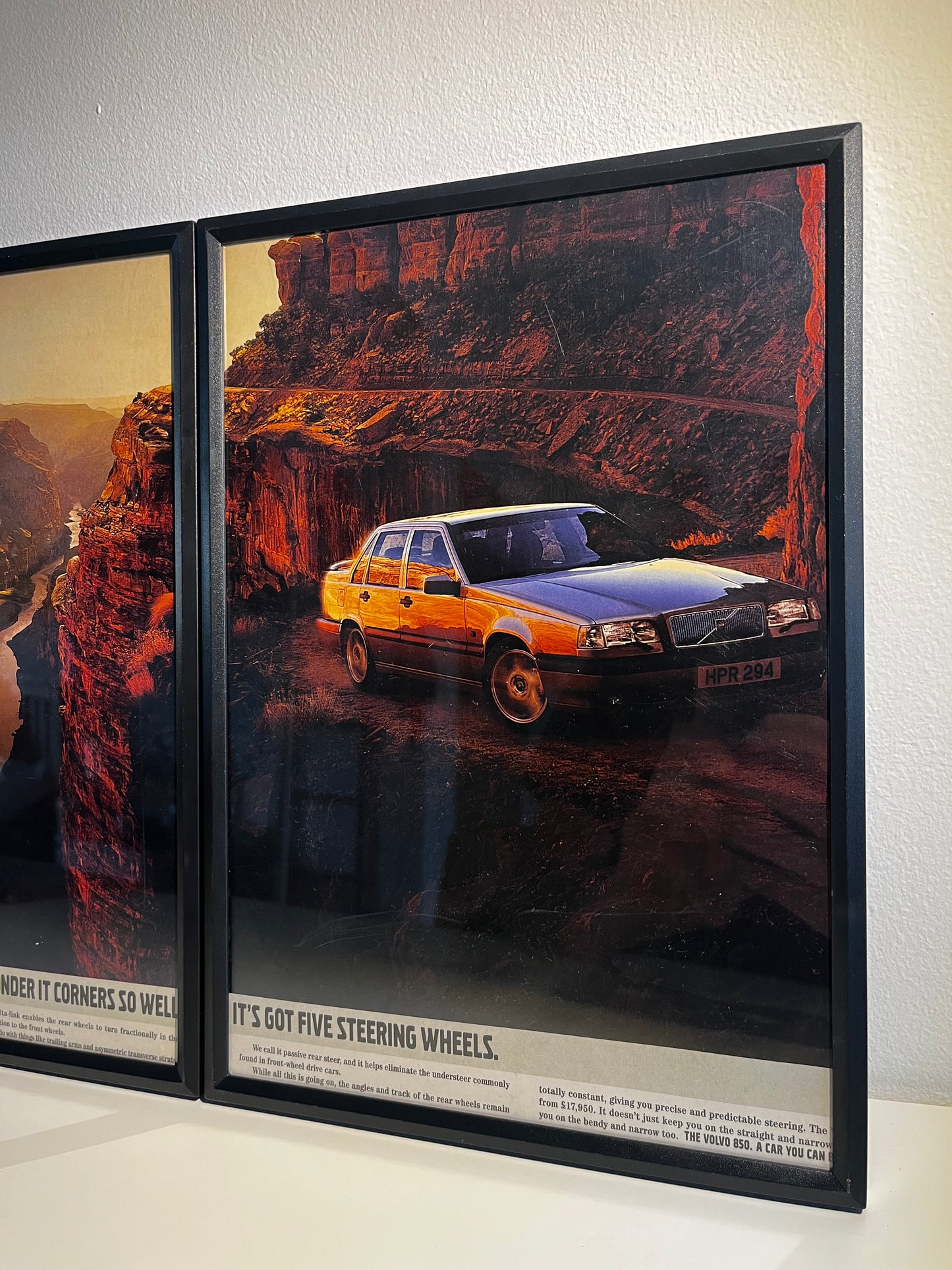 Rare Original Volvo 850 Advert - 1990s