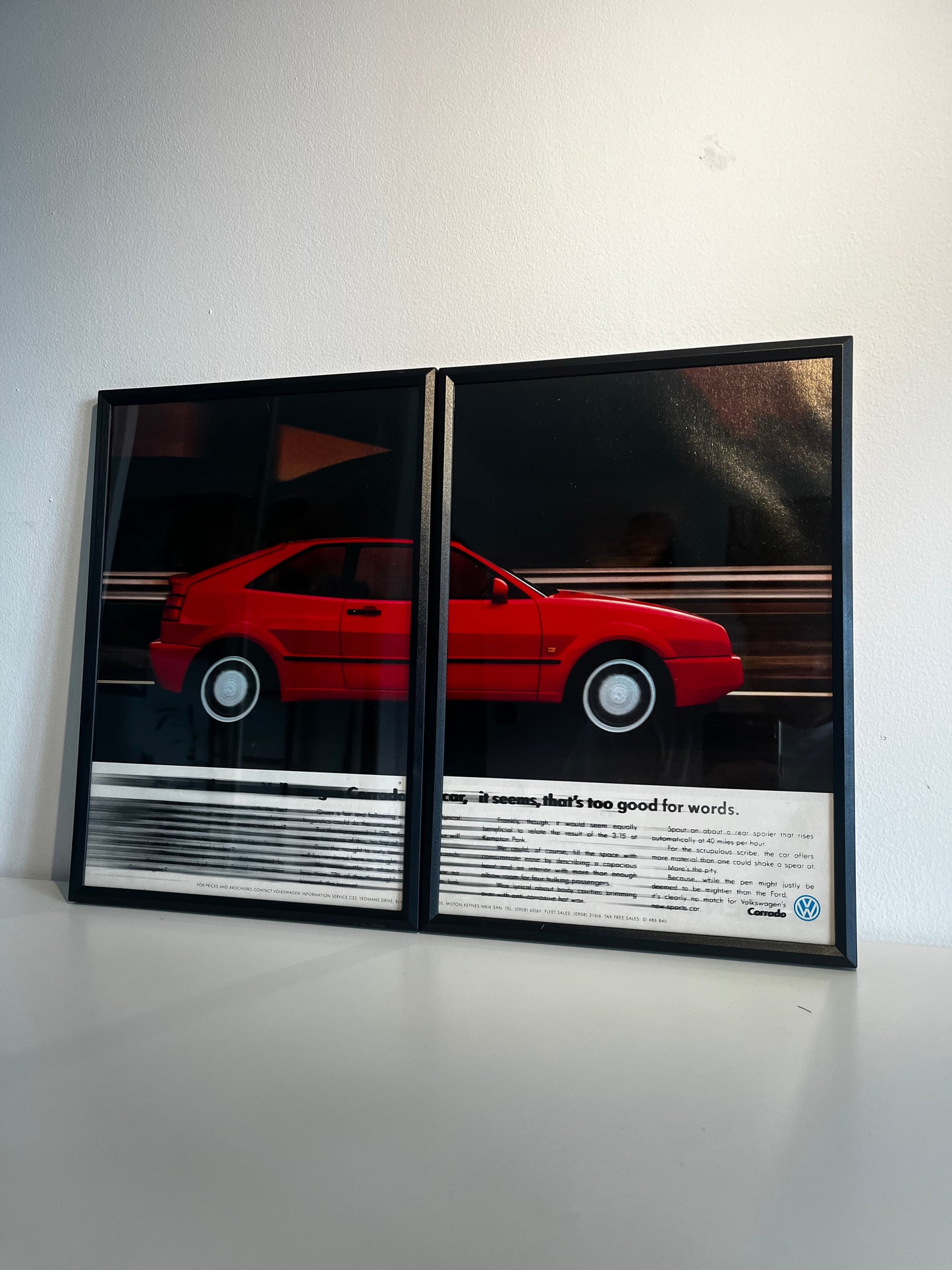 Original Volkswagen Corrado Advert - 1990s