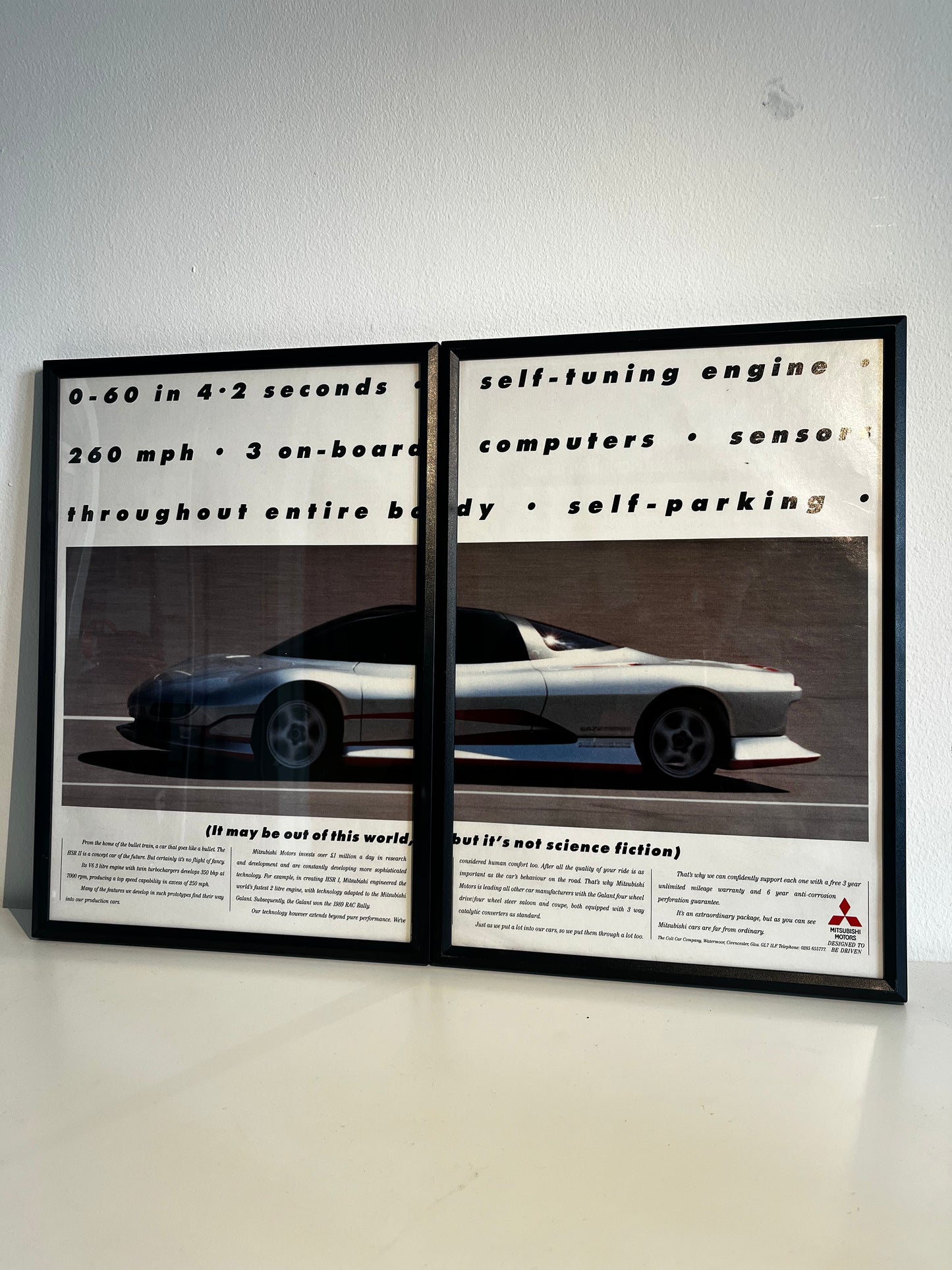 Original Mitsubishi HRS II Advert - 1990s