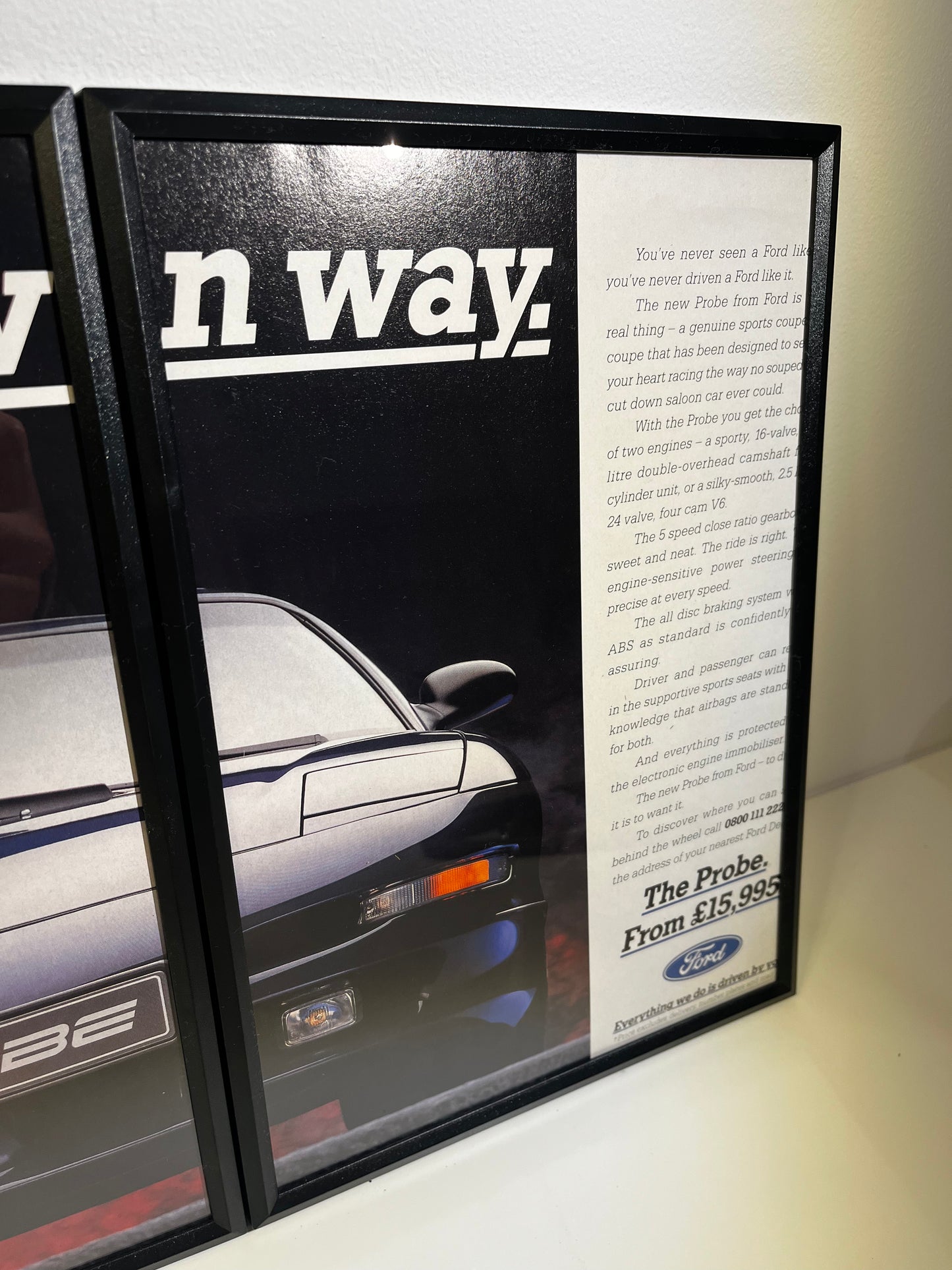 RARE Original Ford Probe Advert - 1990s